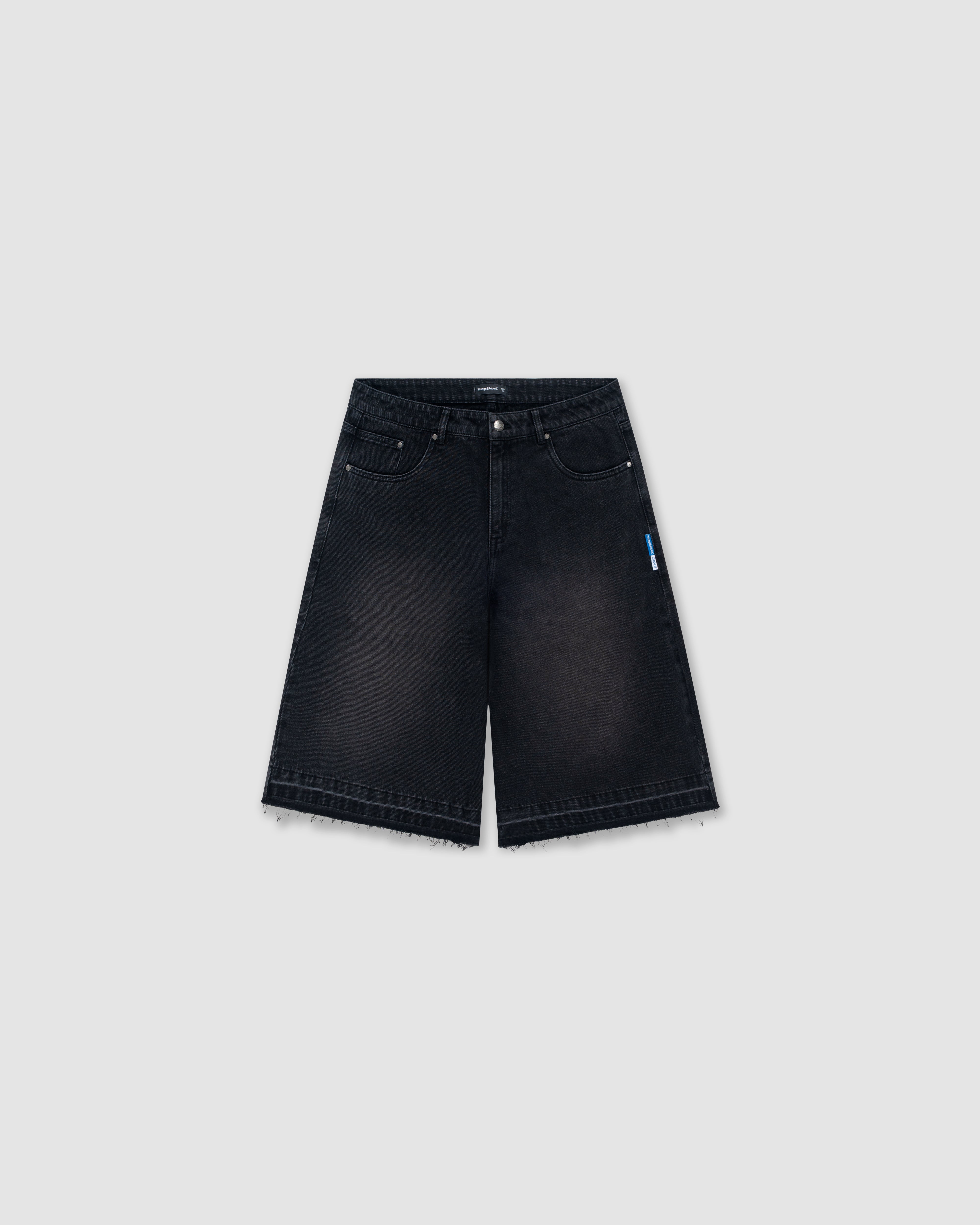 W&R Jet Black Jorts