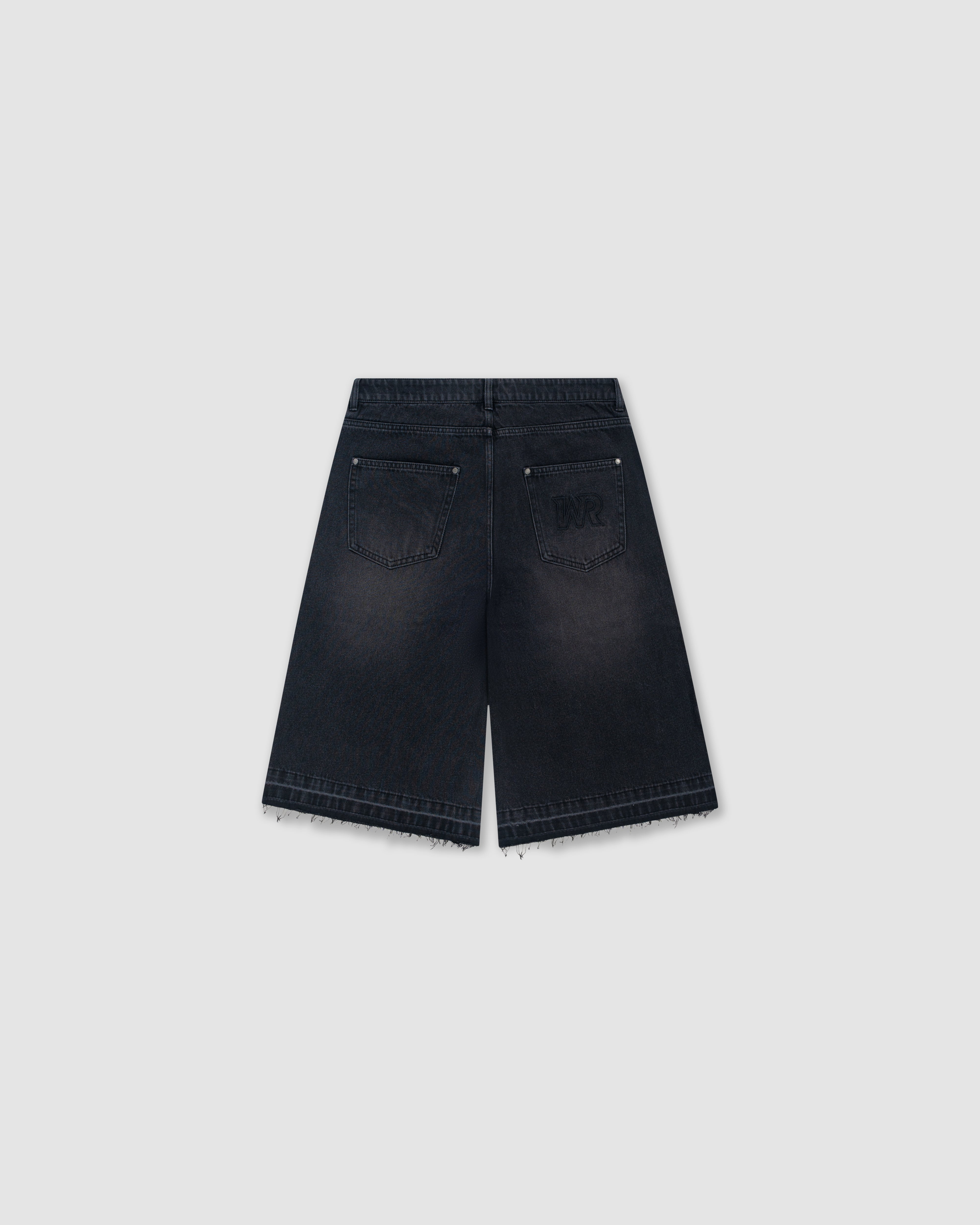 W&R Jet Black Jorts