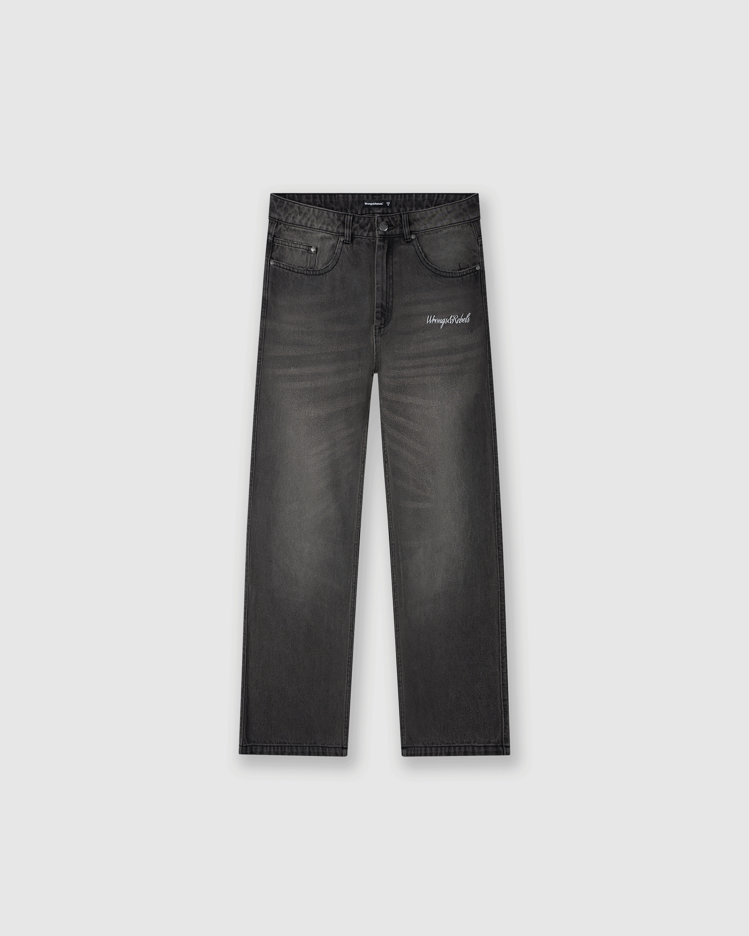 W&R Charcoal Baggy Pants
