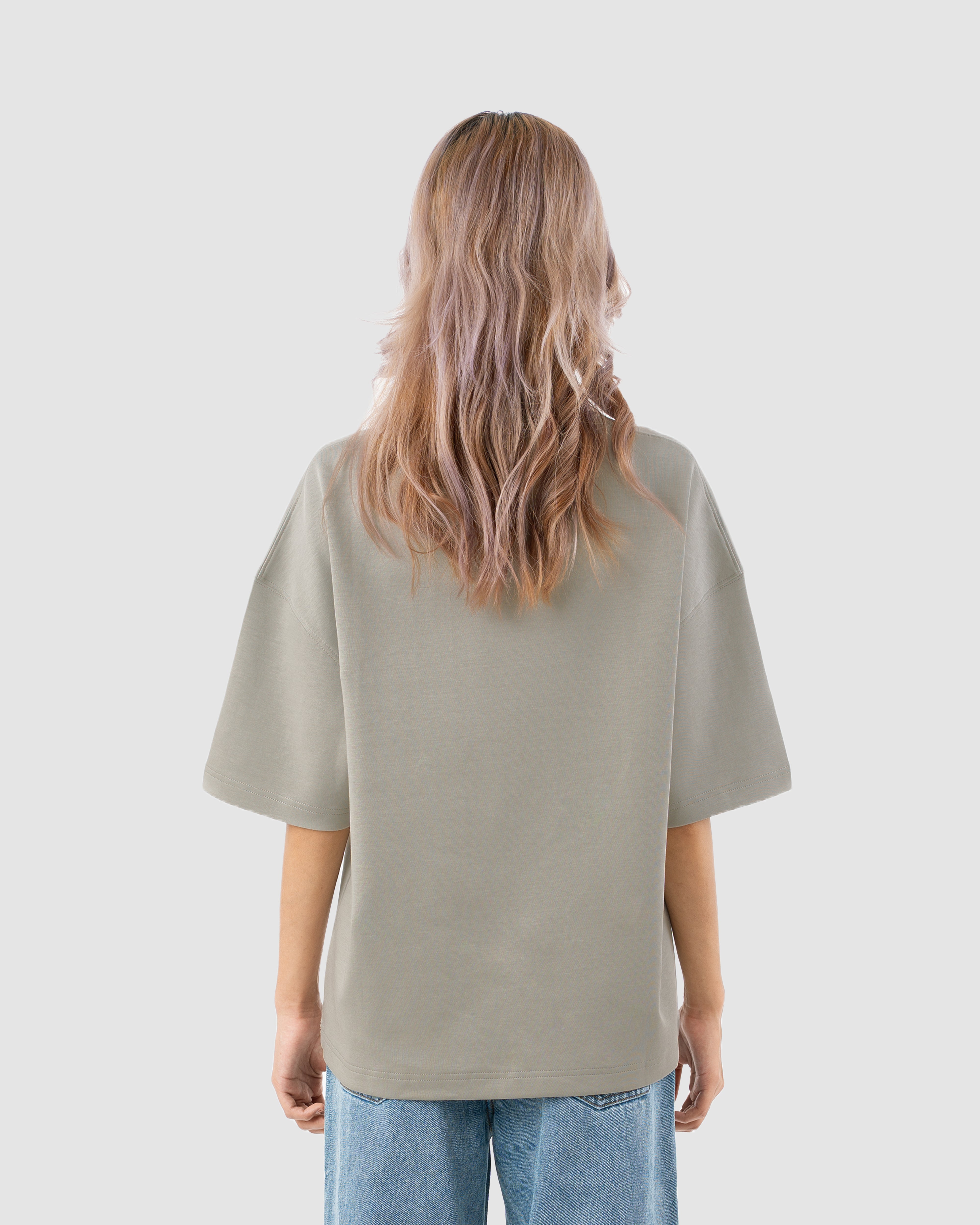 W&R Dark Ash Boxy T-Shirt