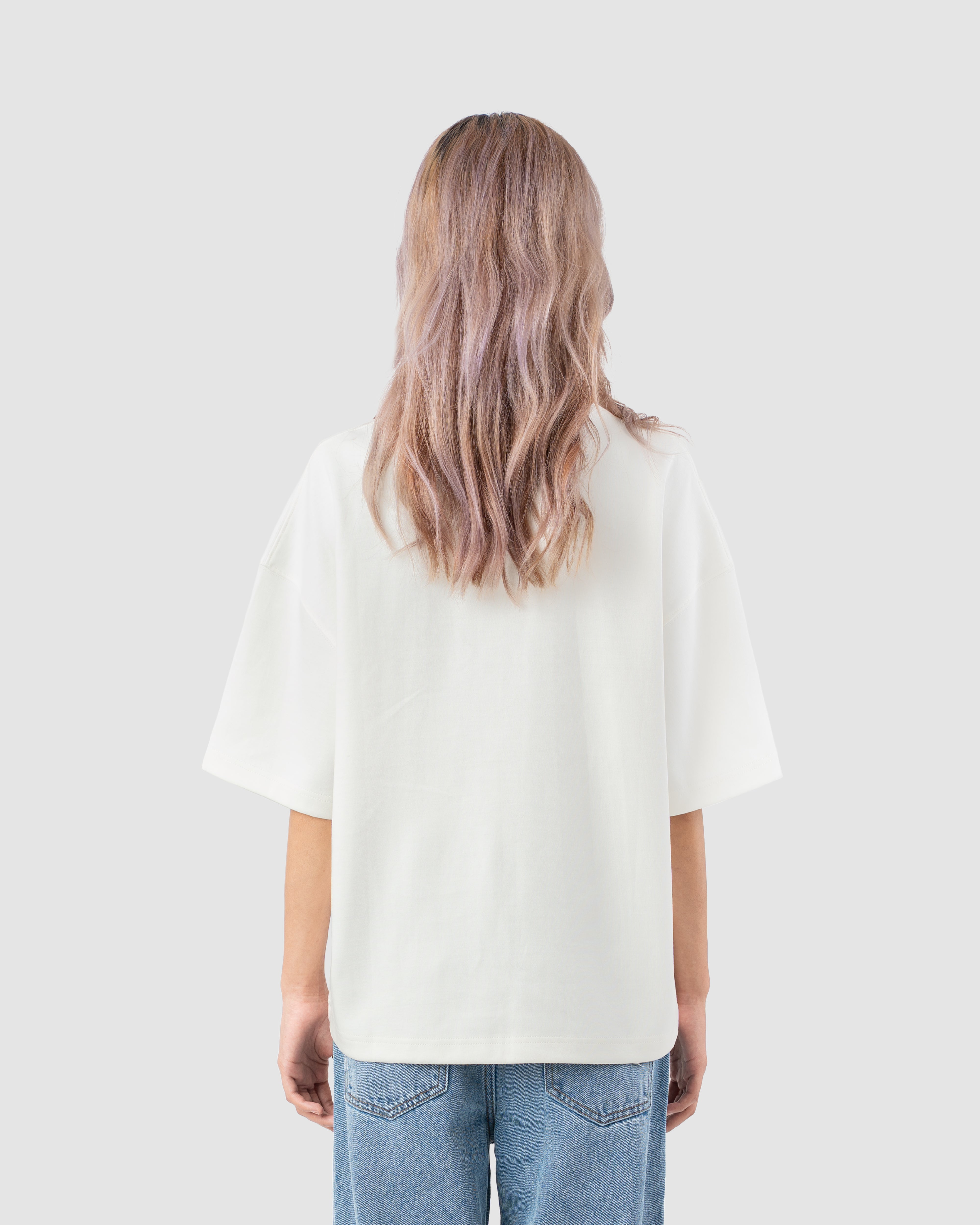 W&R Vanilla Cream Boxy T-Shirt