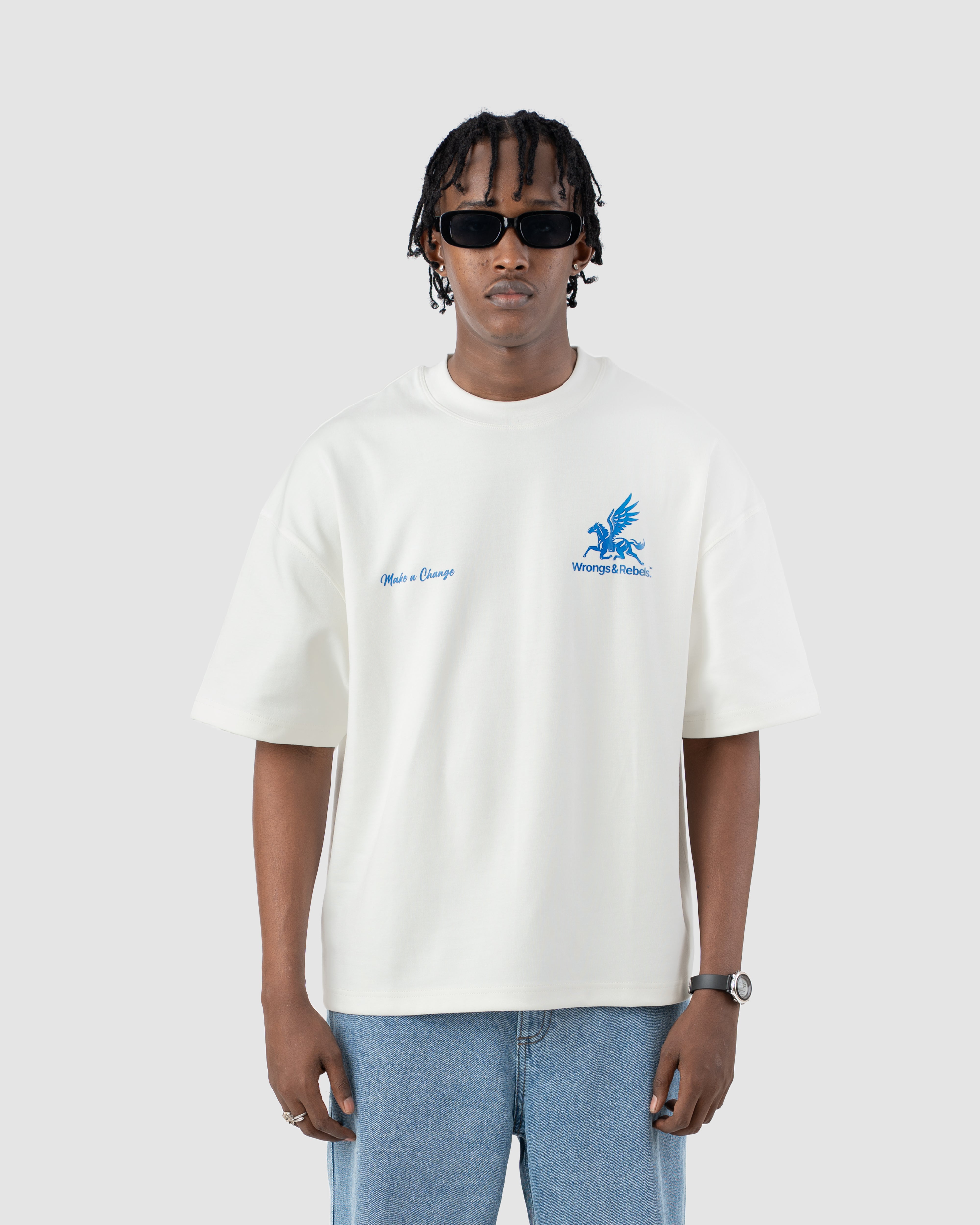 W&R Vanilla Cream Boxy T-Shirt