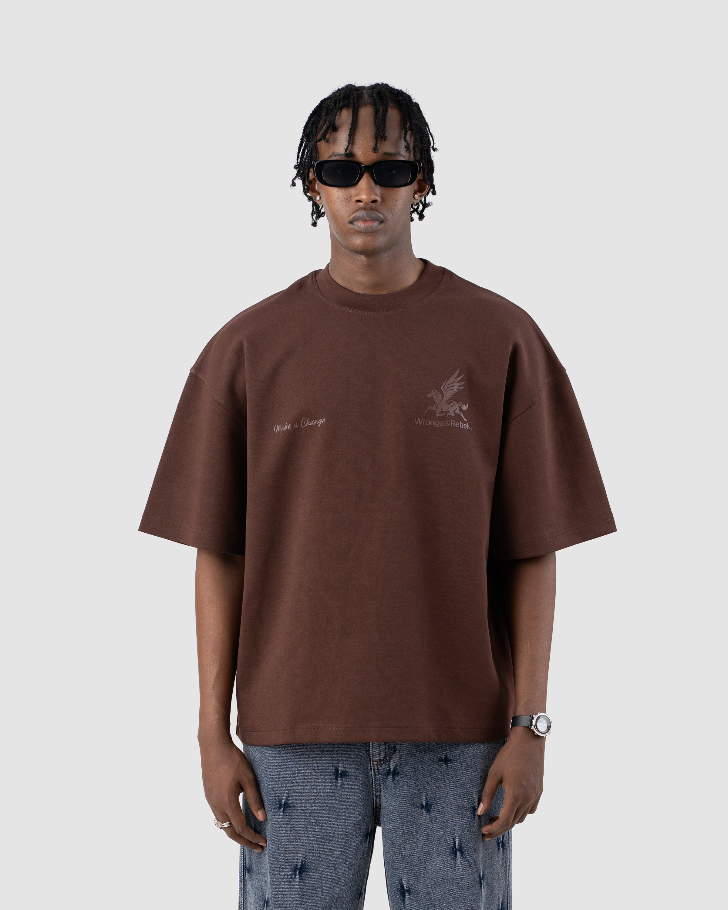 W&R Coffee Bean Boxy T-Shirt
