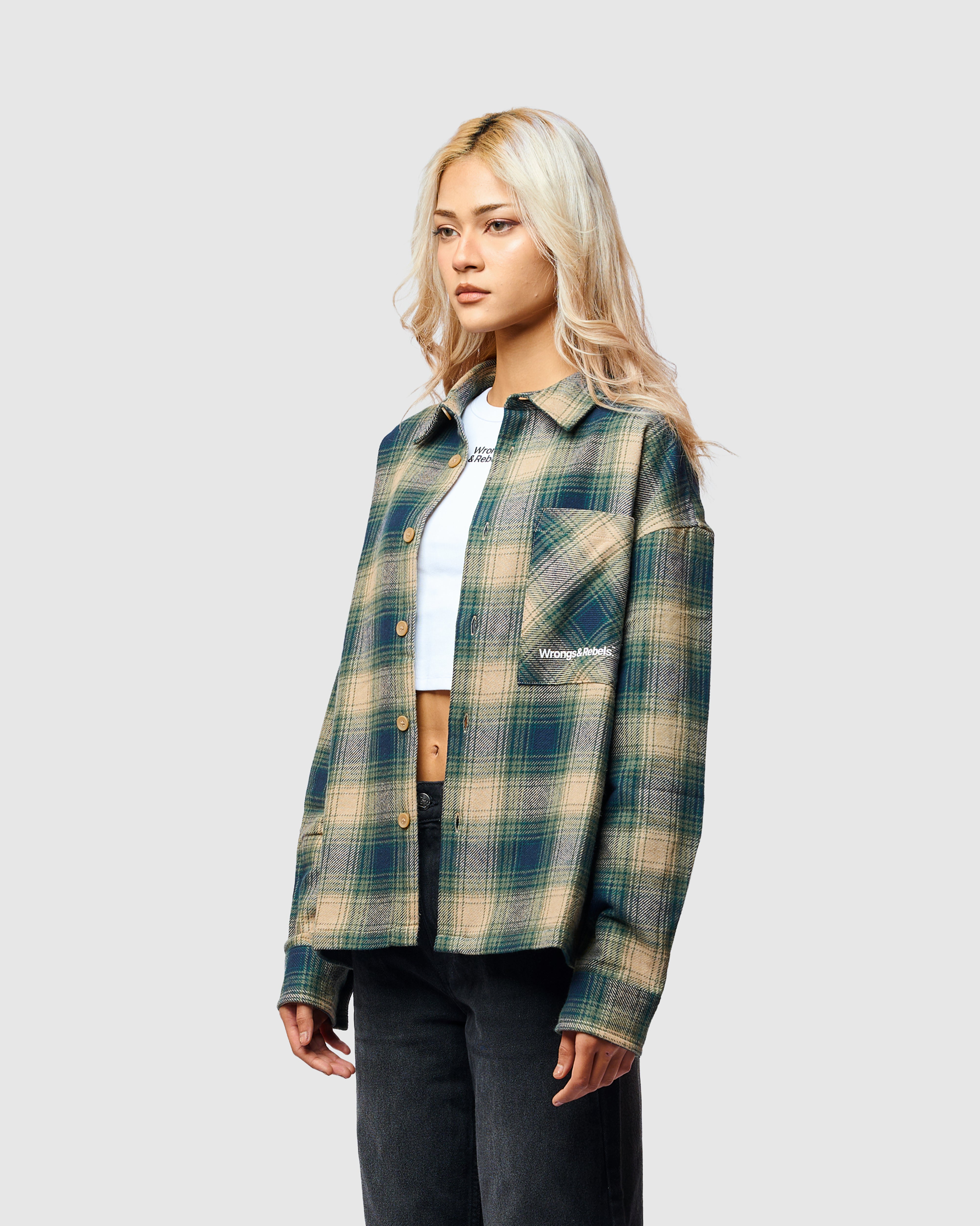 W&R Forest Boxy Check Shirt