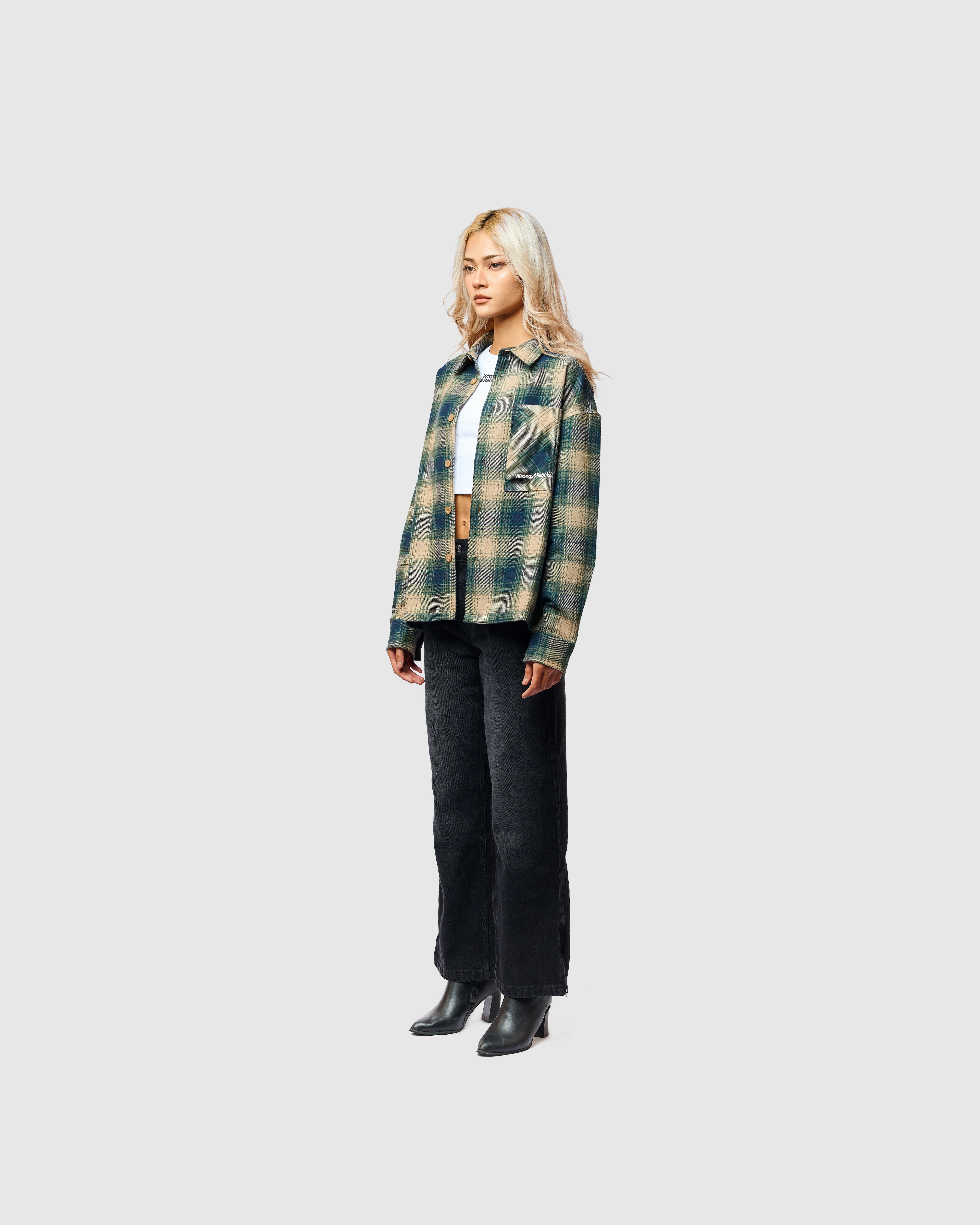 W&R Forest Boxy Check Shirt
