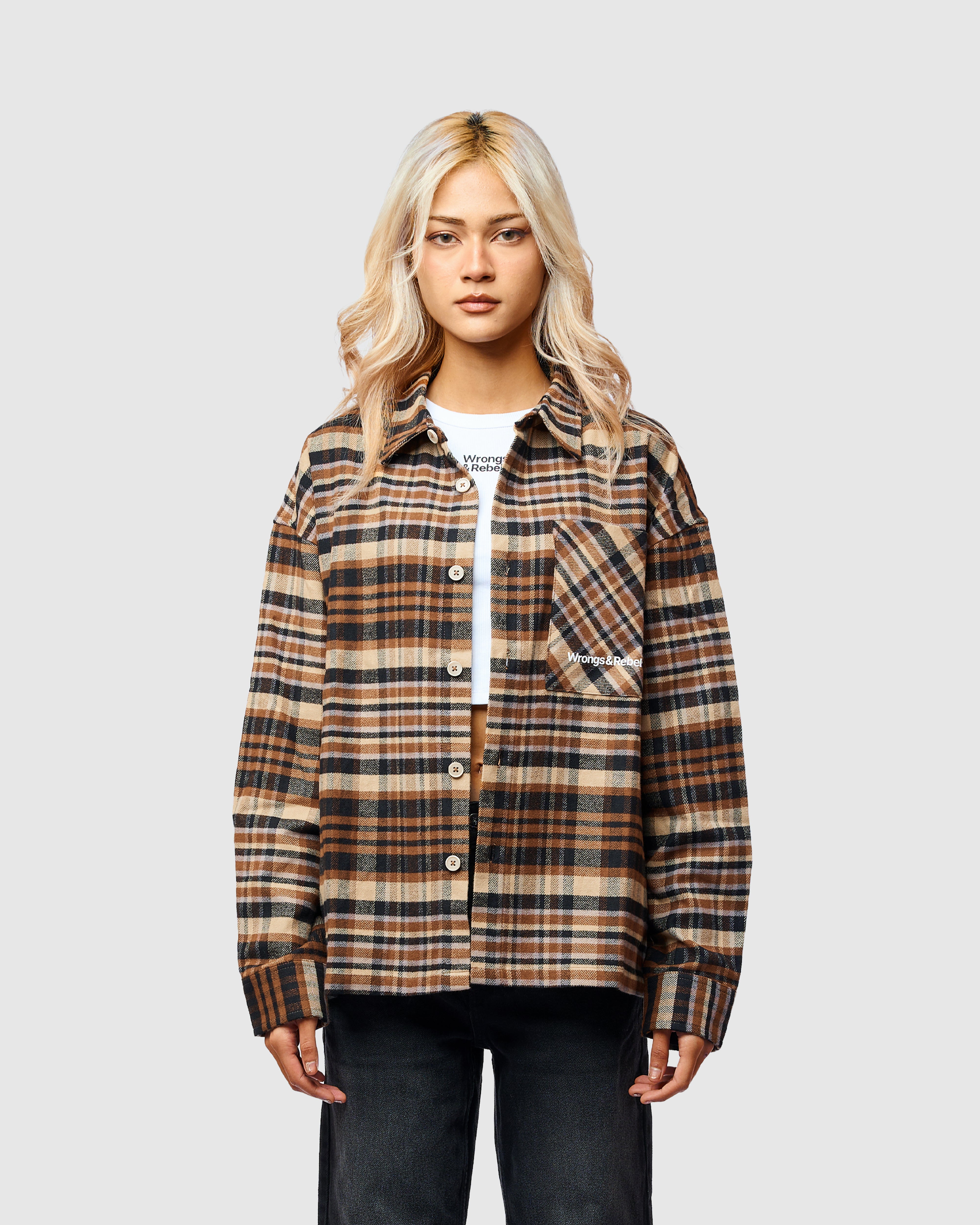 W&R Timber Boxy Check Shirt