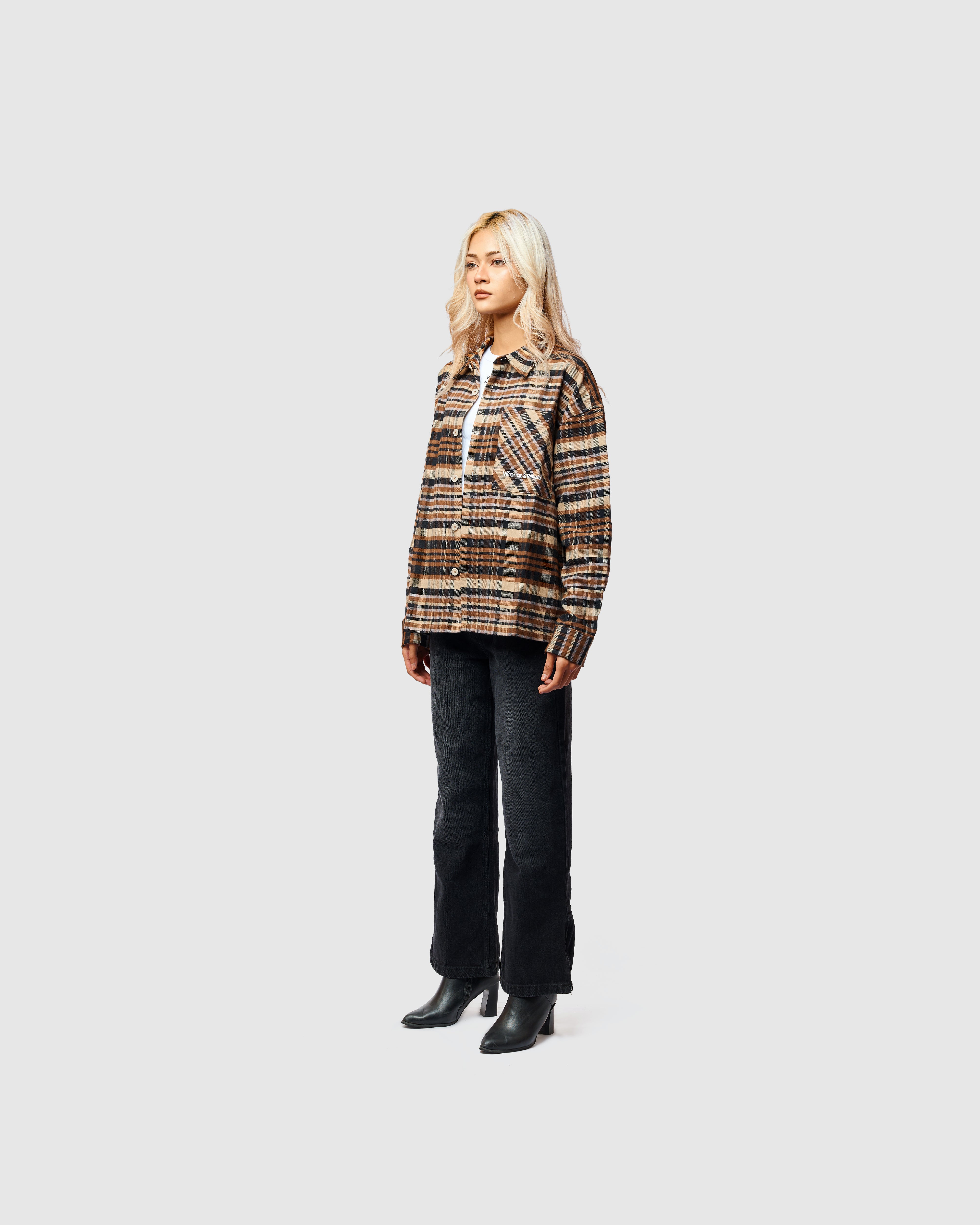 W&R Timber Boxy Check Shirt