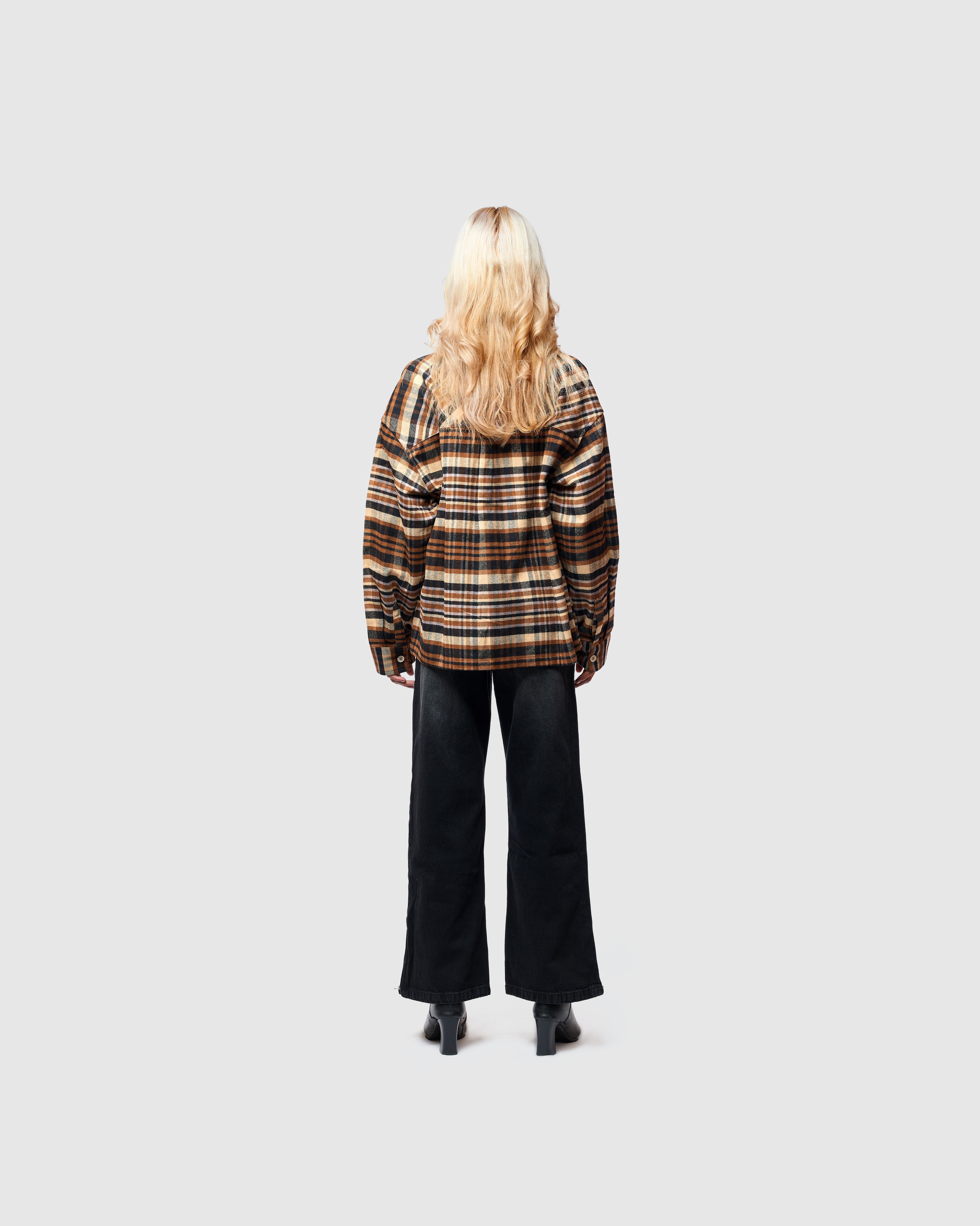 W&R Timber Boxy Check Shirt