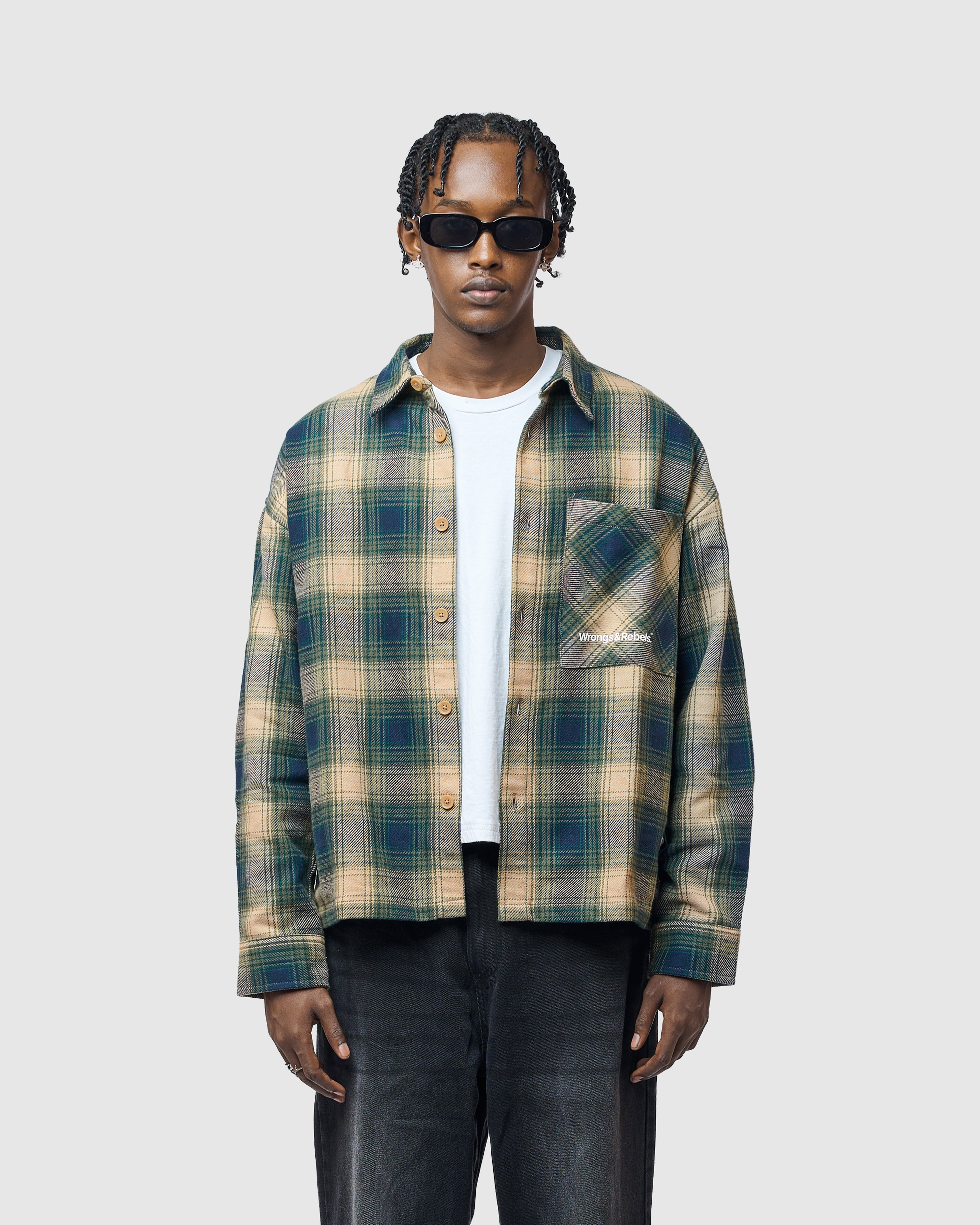 W&R Forest Boxy Check Shirt