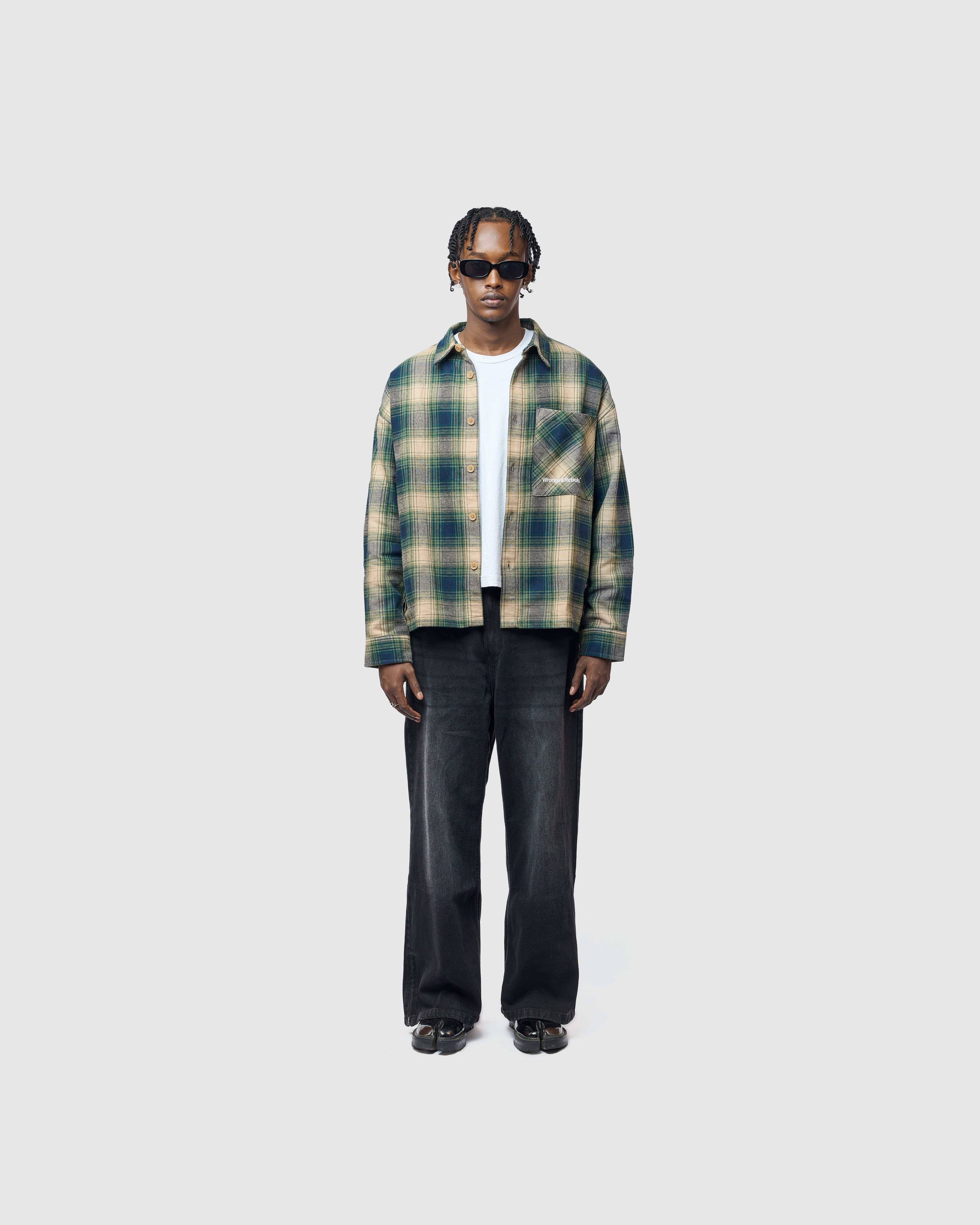 W&R Forest Boxy Check Shirt