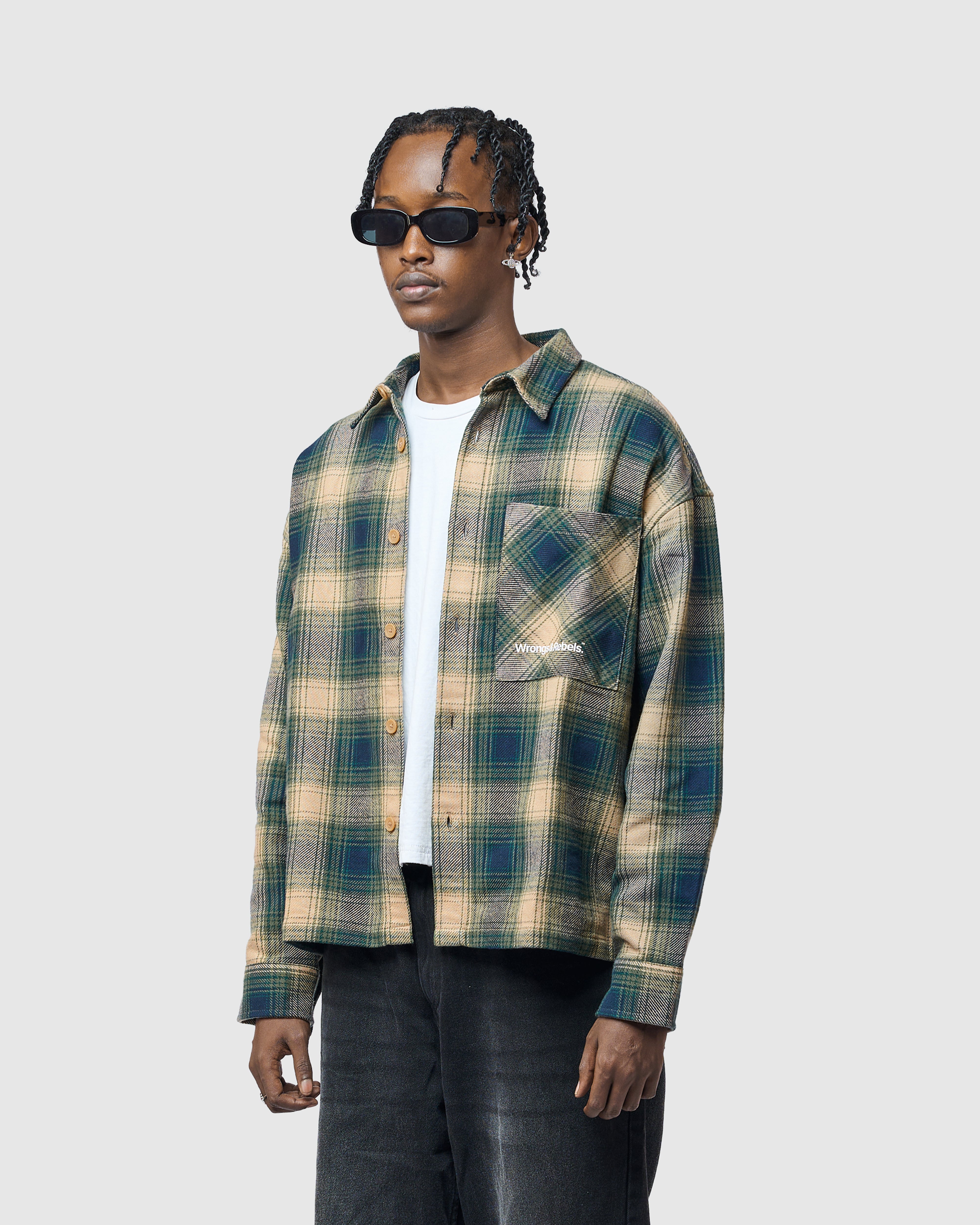 W&R Forest Boxy Check Shirt