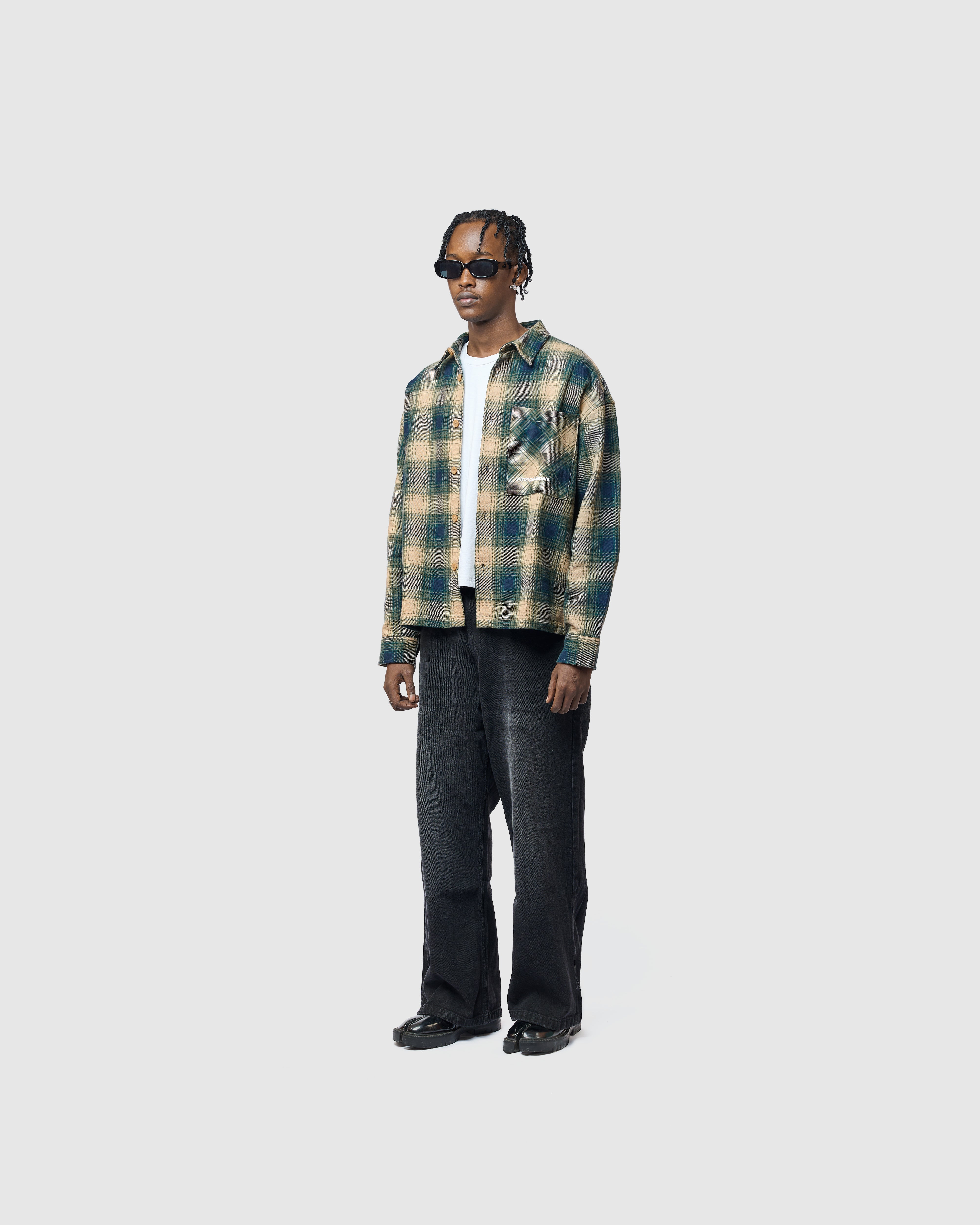 W&R Forest Boxy Check Shirt