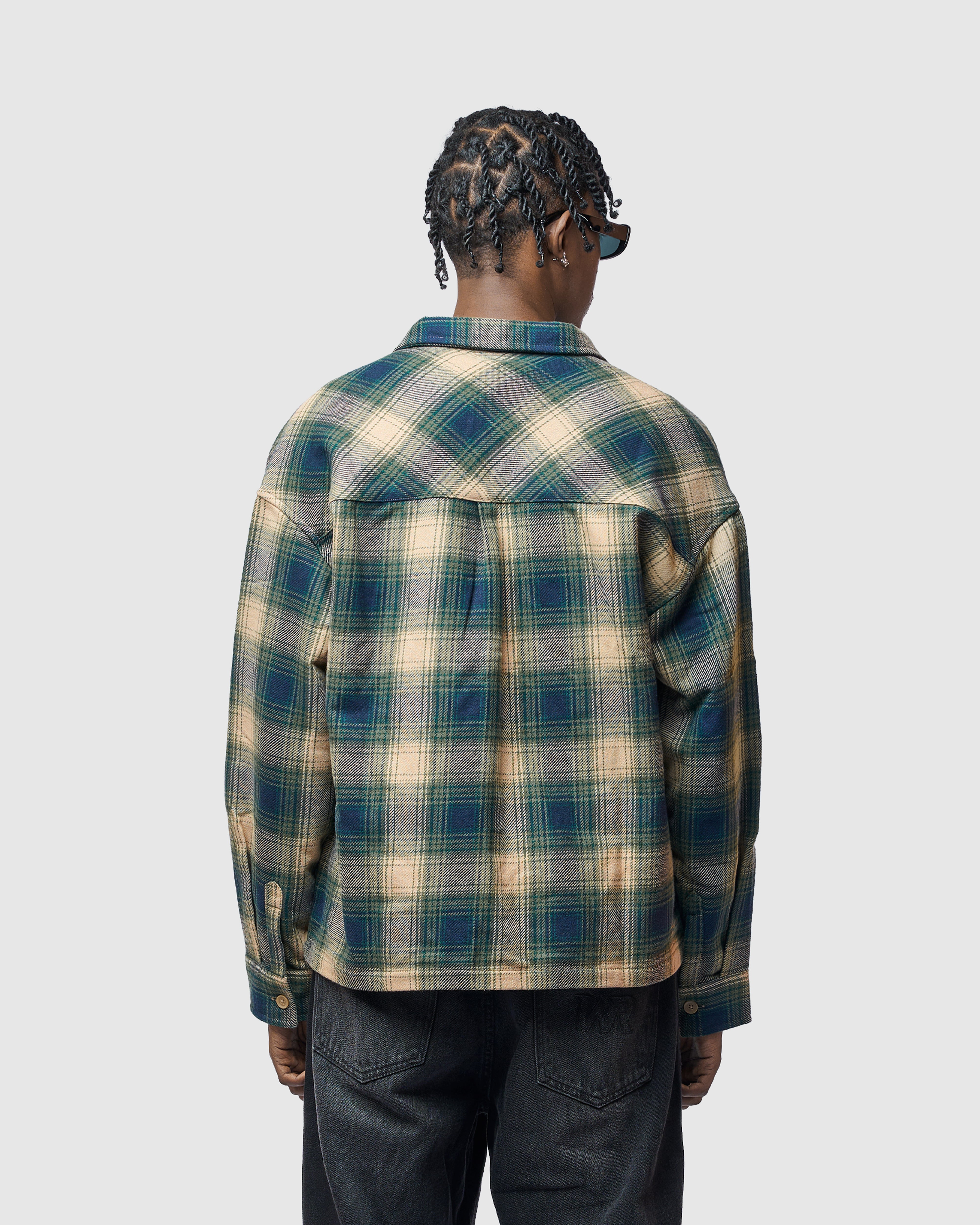 W&R Forest Boxy Check Shirt