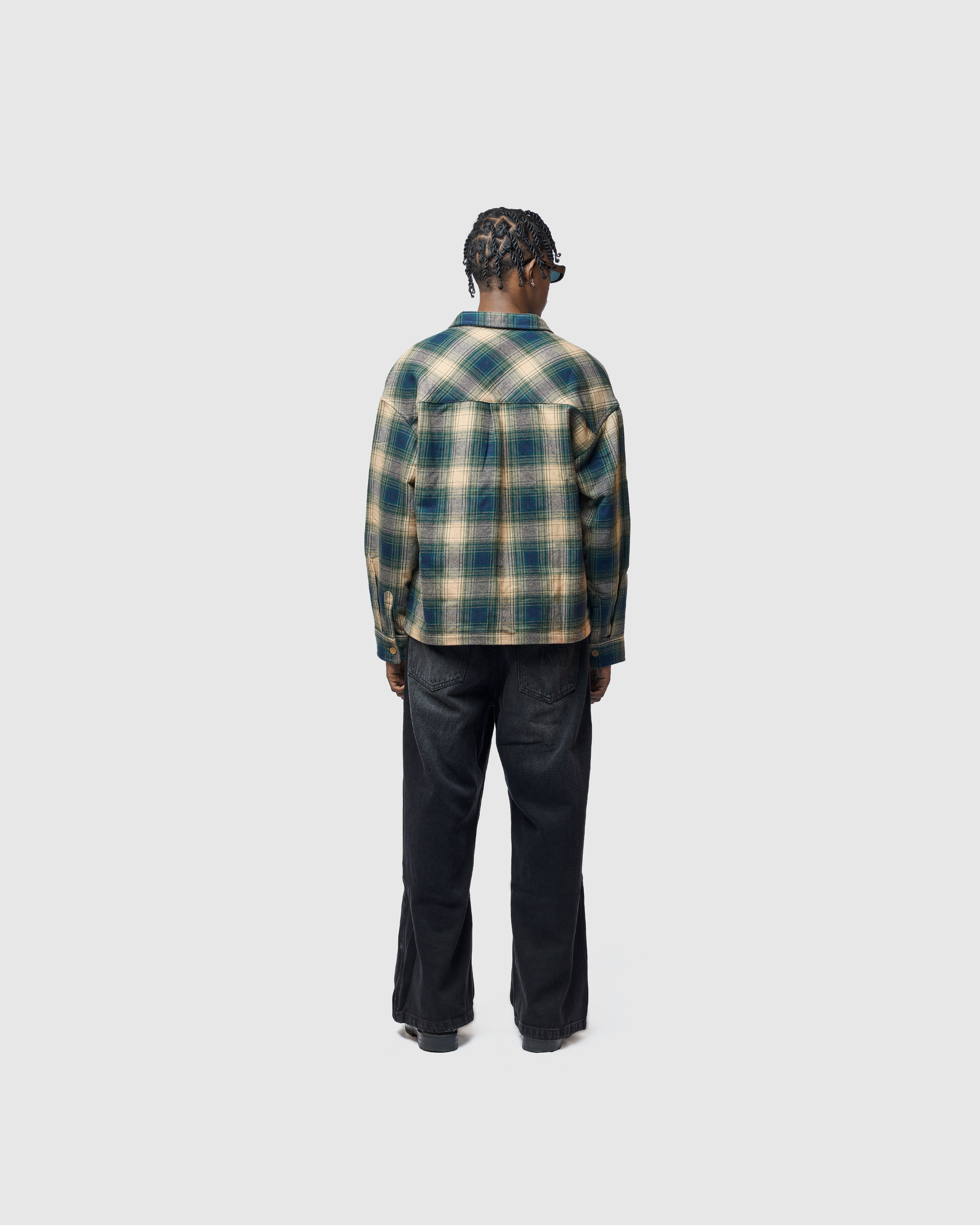 W&R Forest Boxy Check Shirt