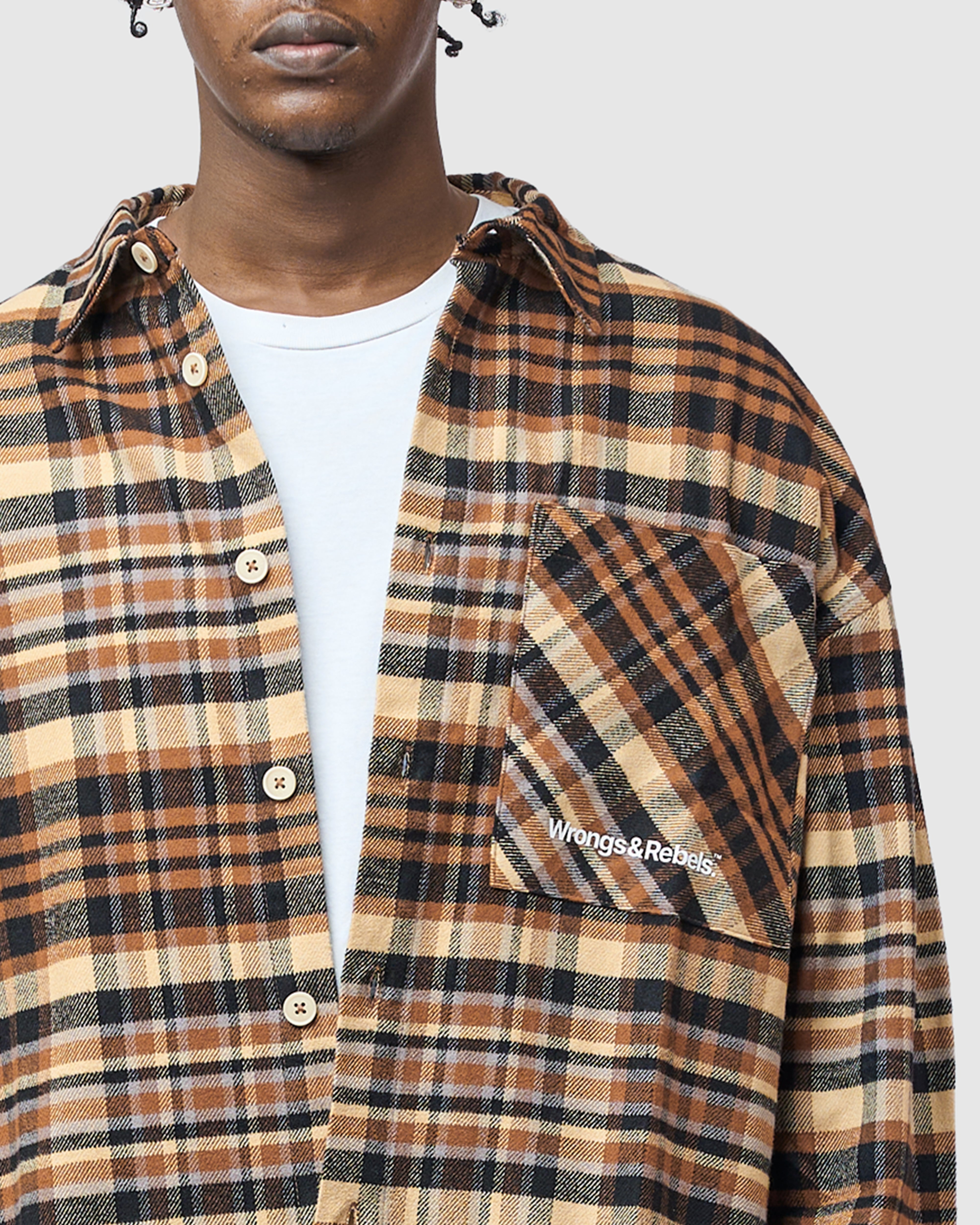 W&R Timber Boxy Check Shirt