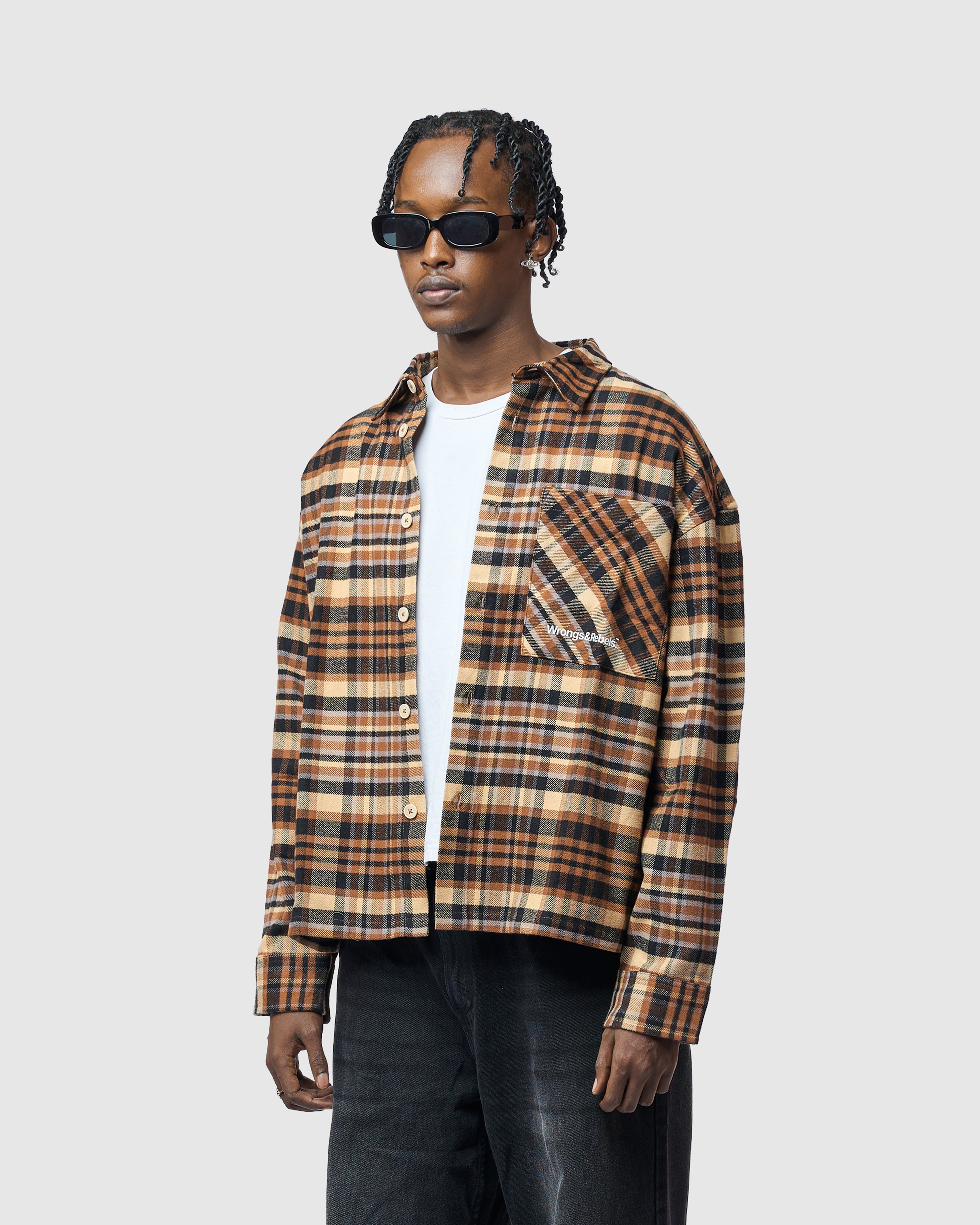 W&R Timber Boxy Check Shirt