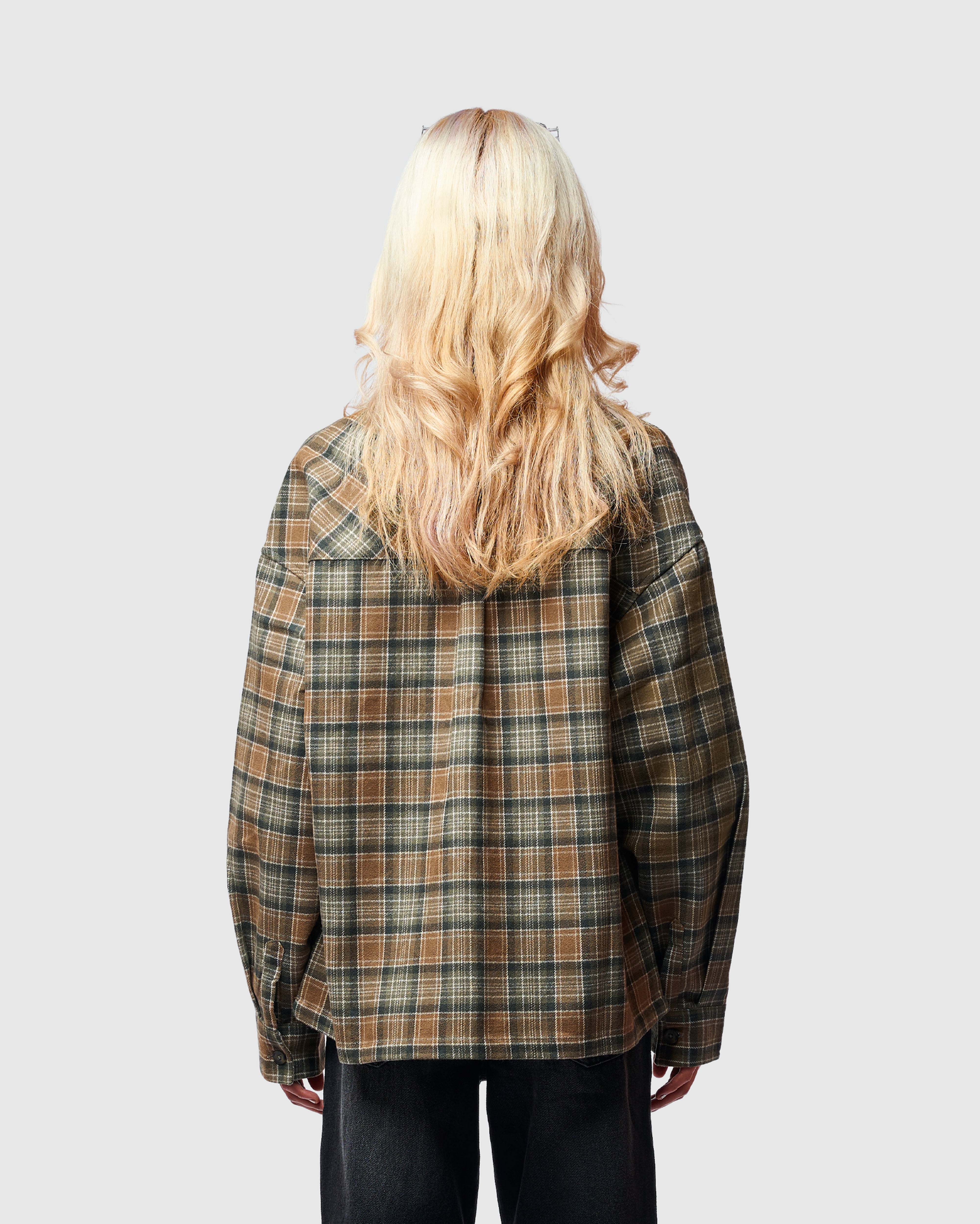 W&R Soil Boxy Check Shirt