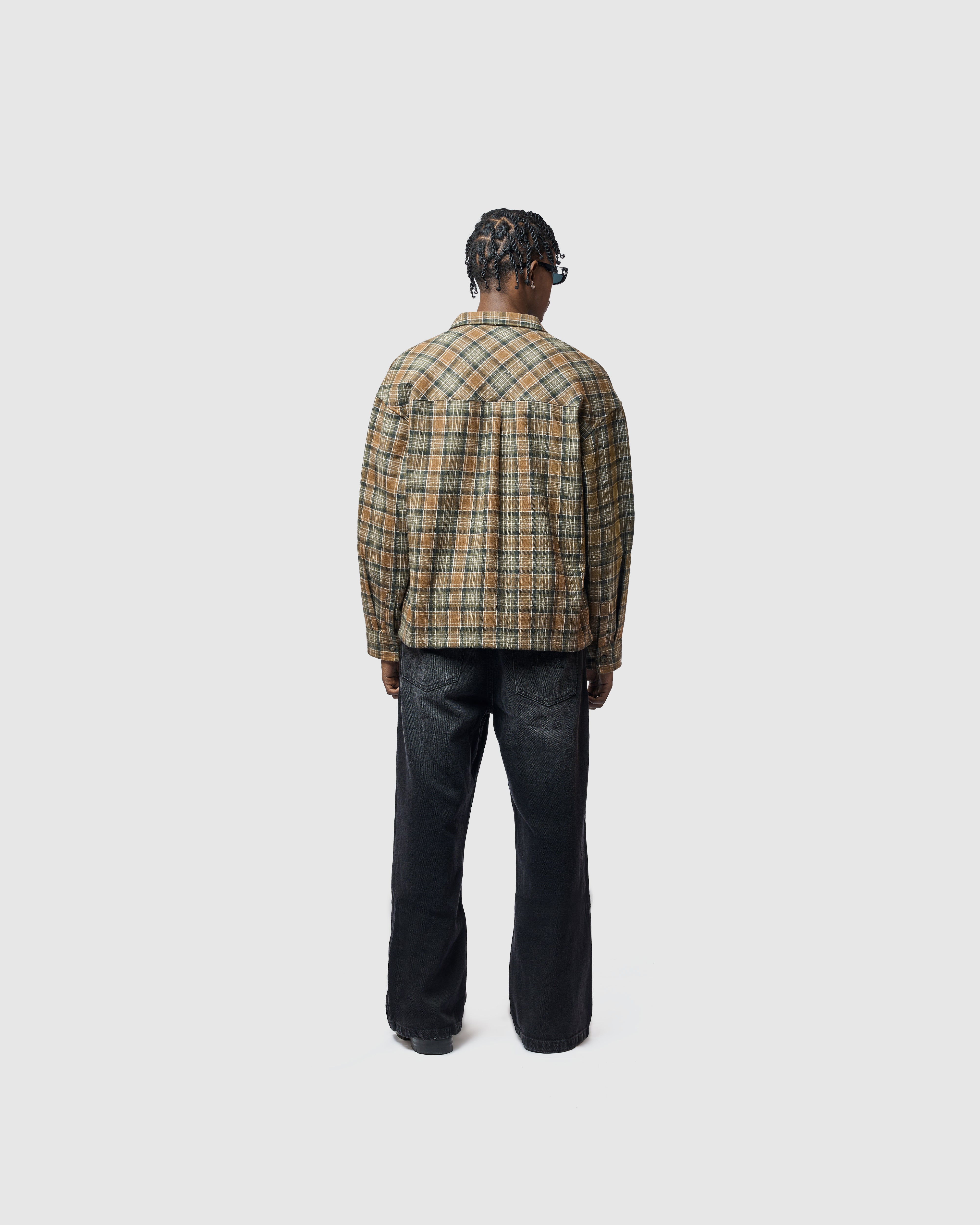 W&R Soil Boxy Check Shirt
