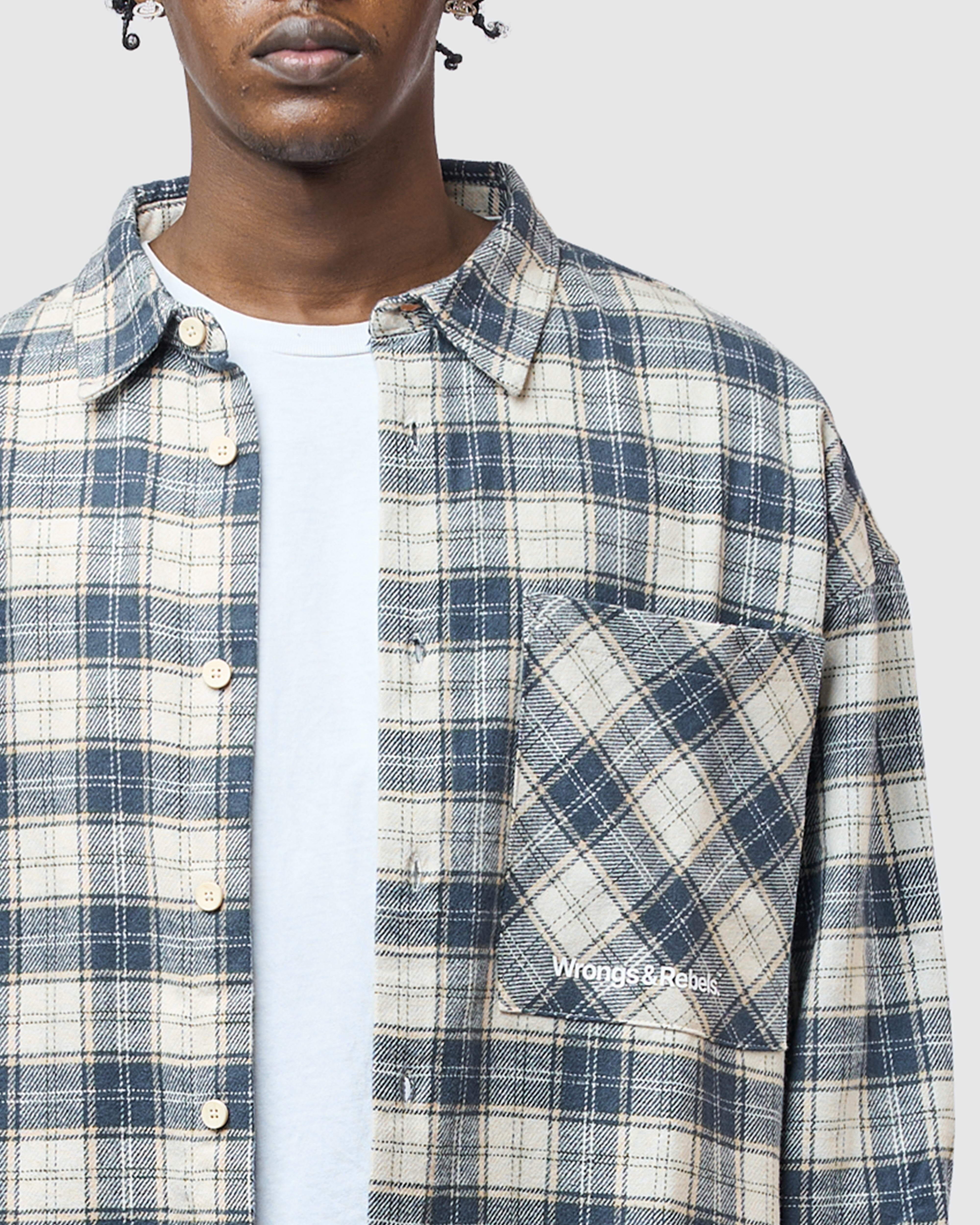 W&R New Day Boxy Check Shirt