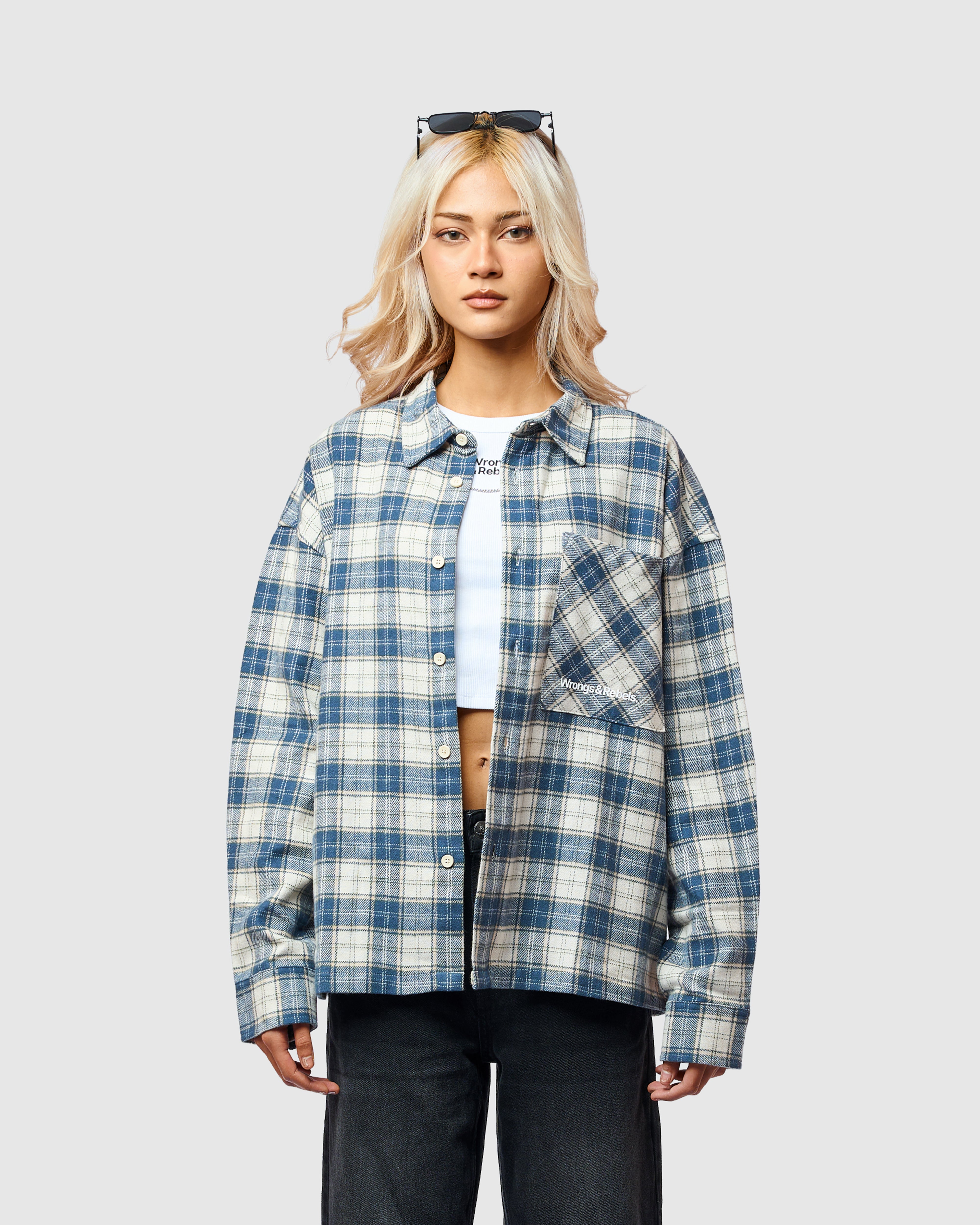 W&R New Day Boxy Check Shirt