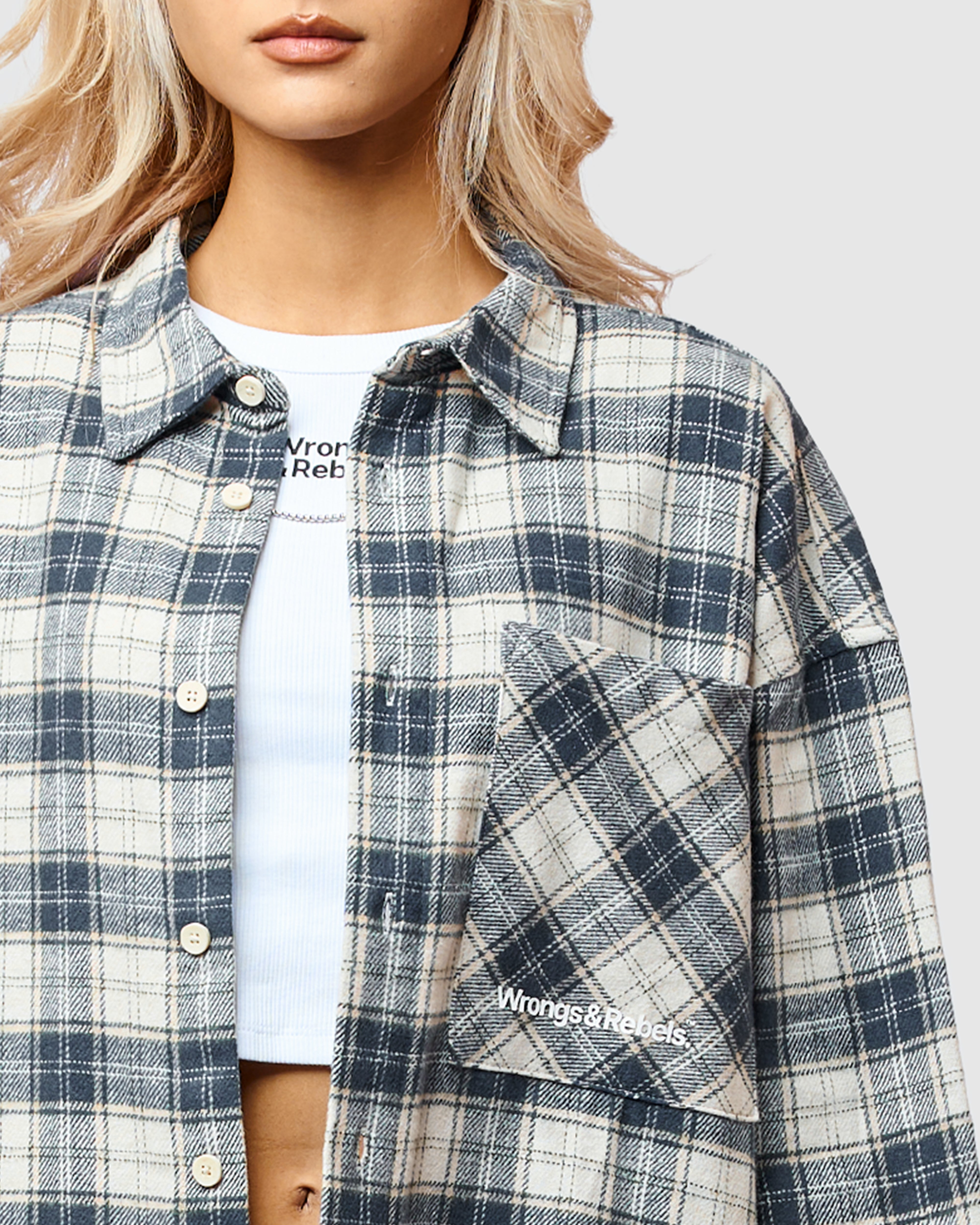 W&R New Day Boxy Check Shirt