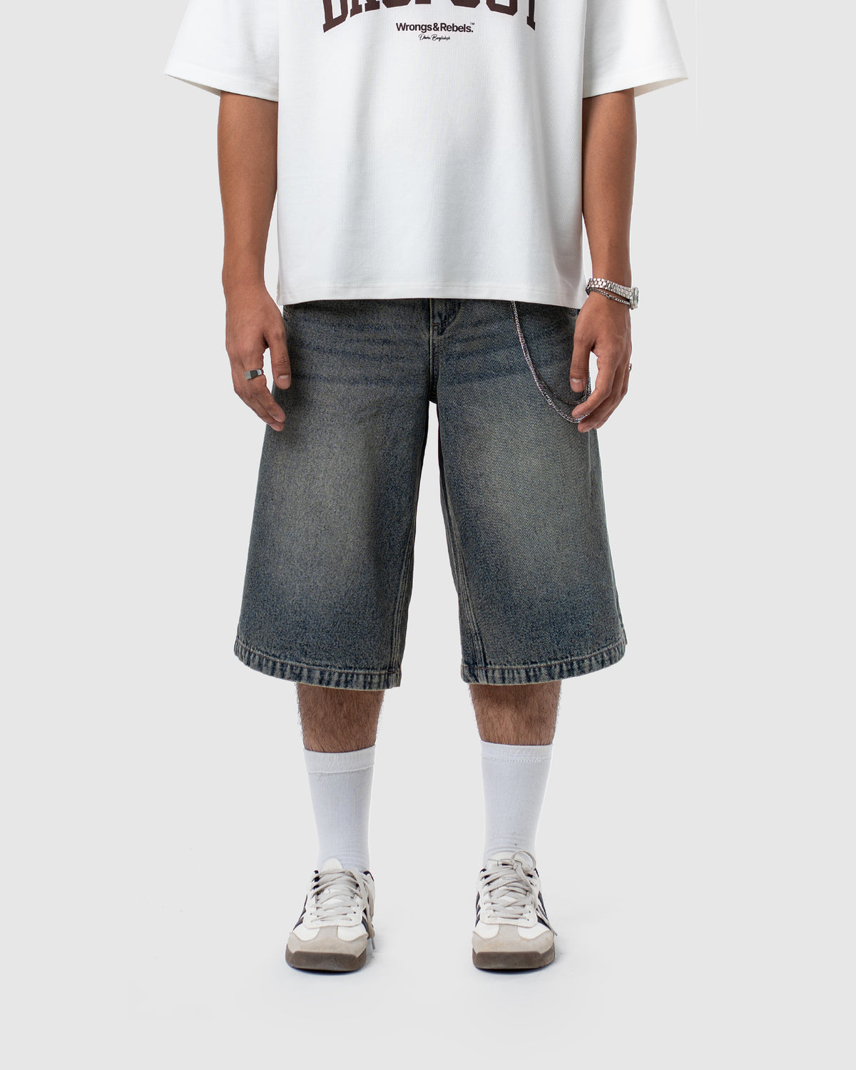 W&R Tinted Grey Jorts