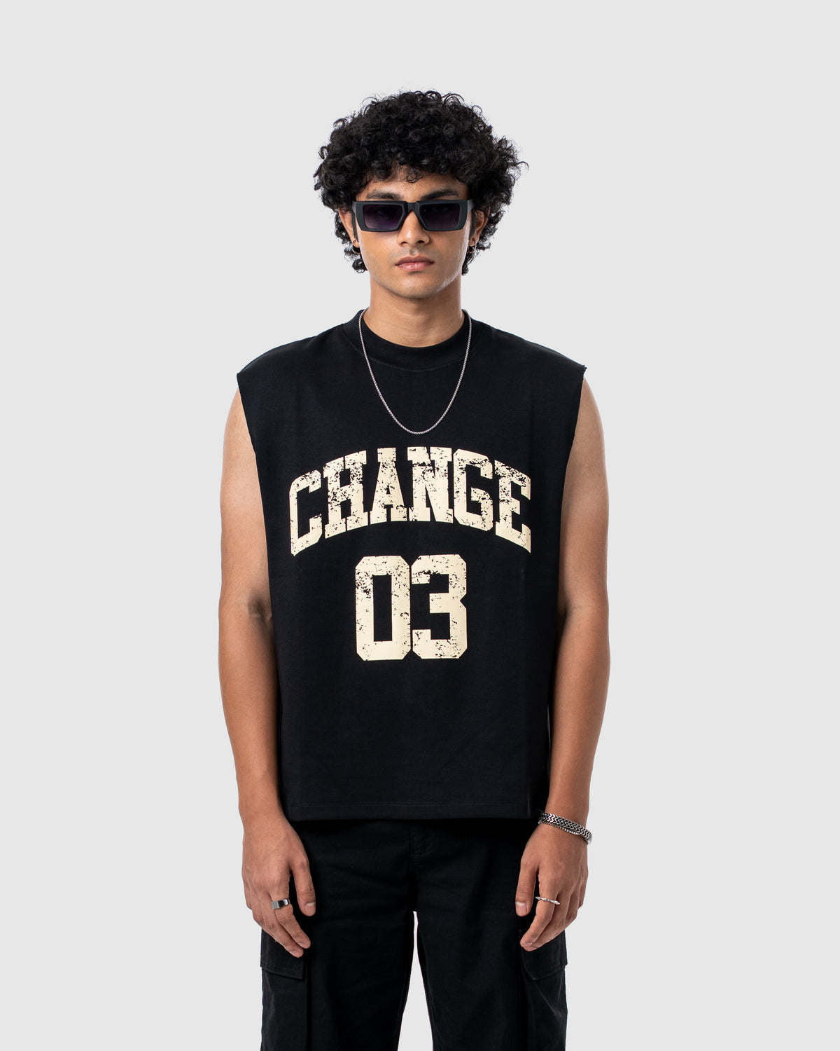 W&R Hoop Black Tank