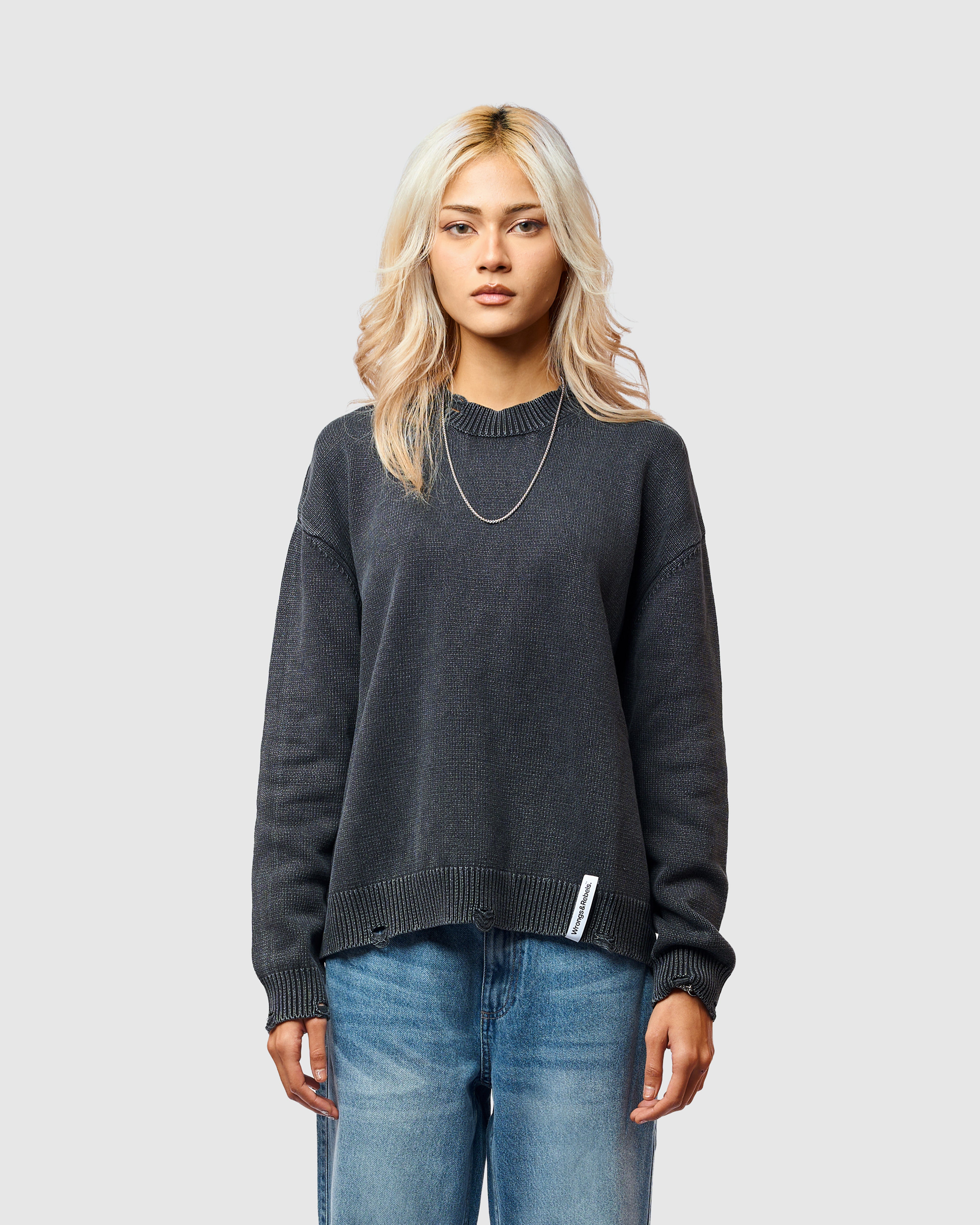 W&R Aged Black Sweater