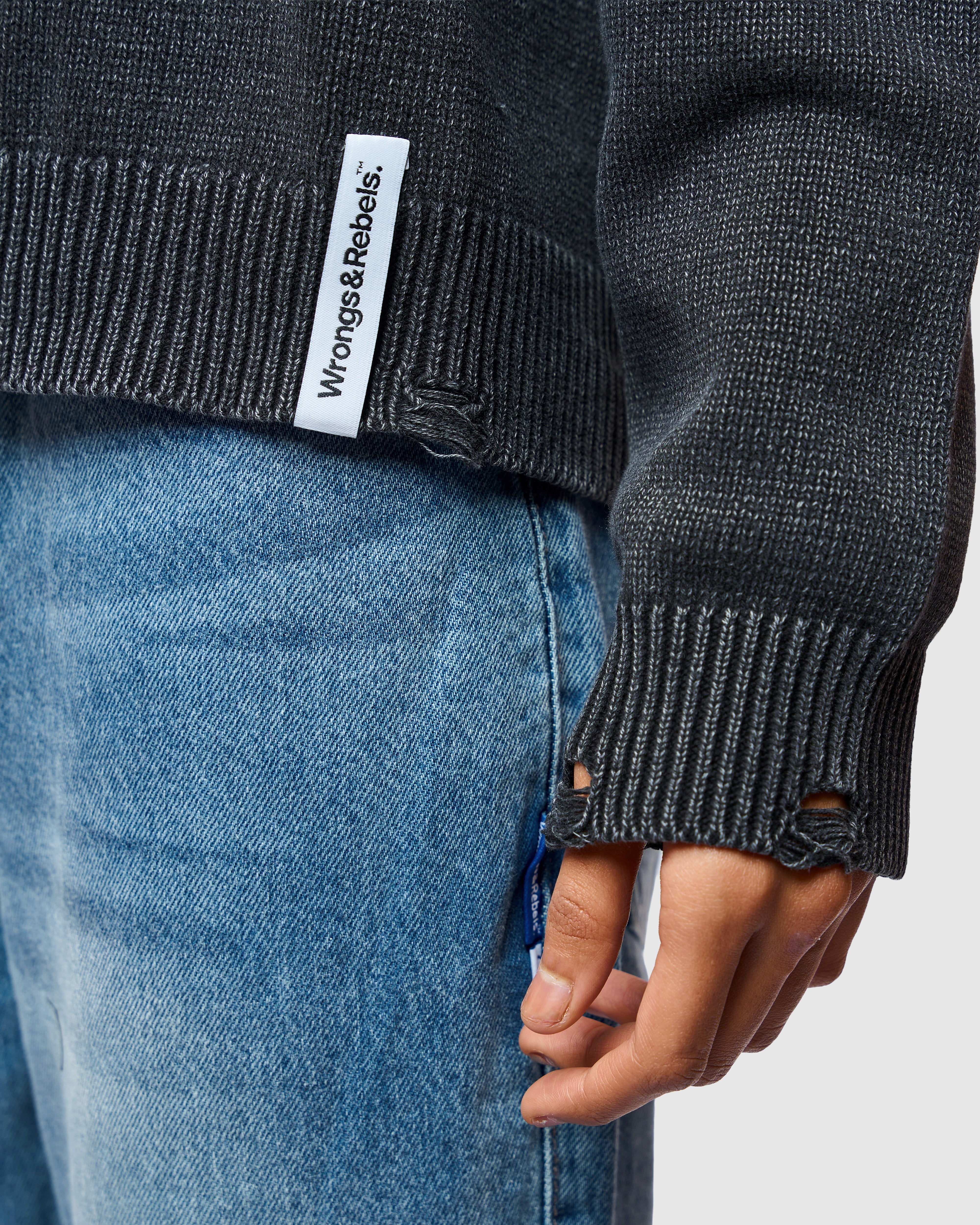 W&R Aged Black Sweater