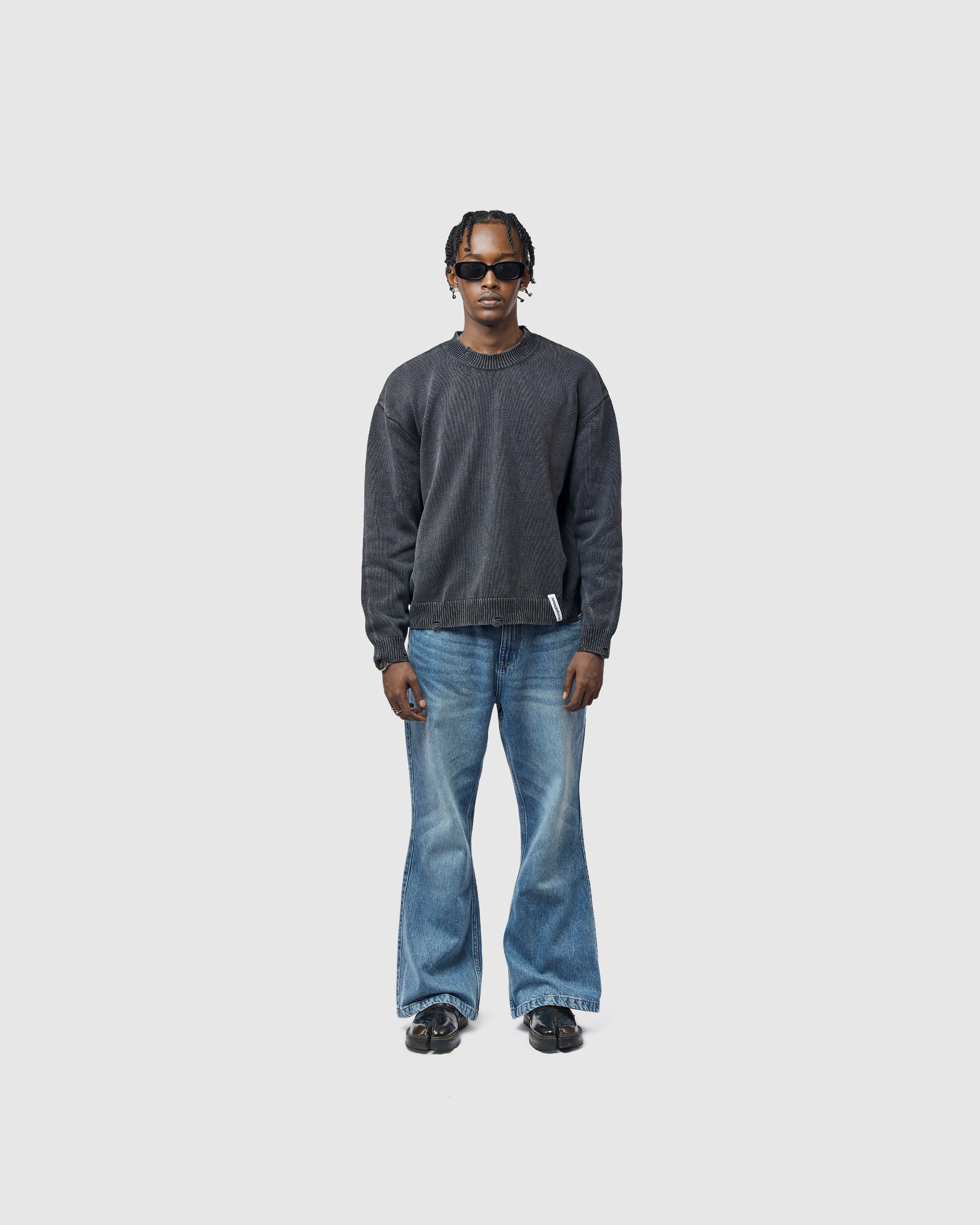 W&R Aged Black Sweater