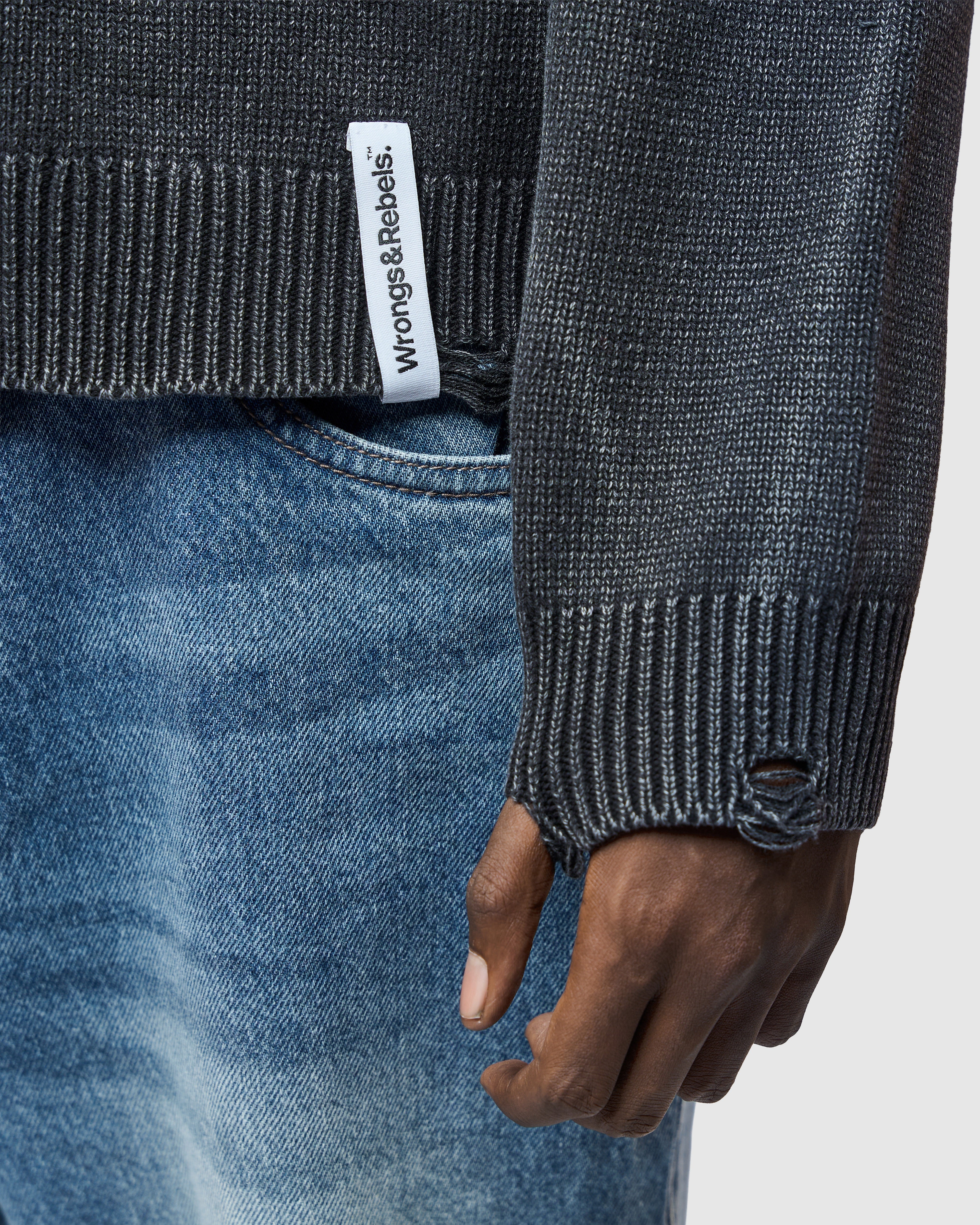 W&R Aged Black Sweater