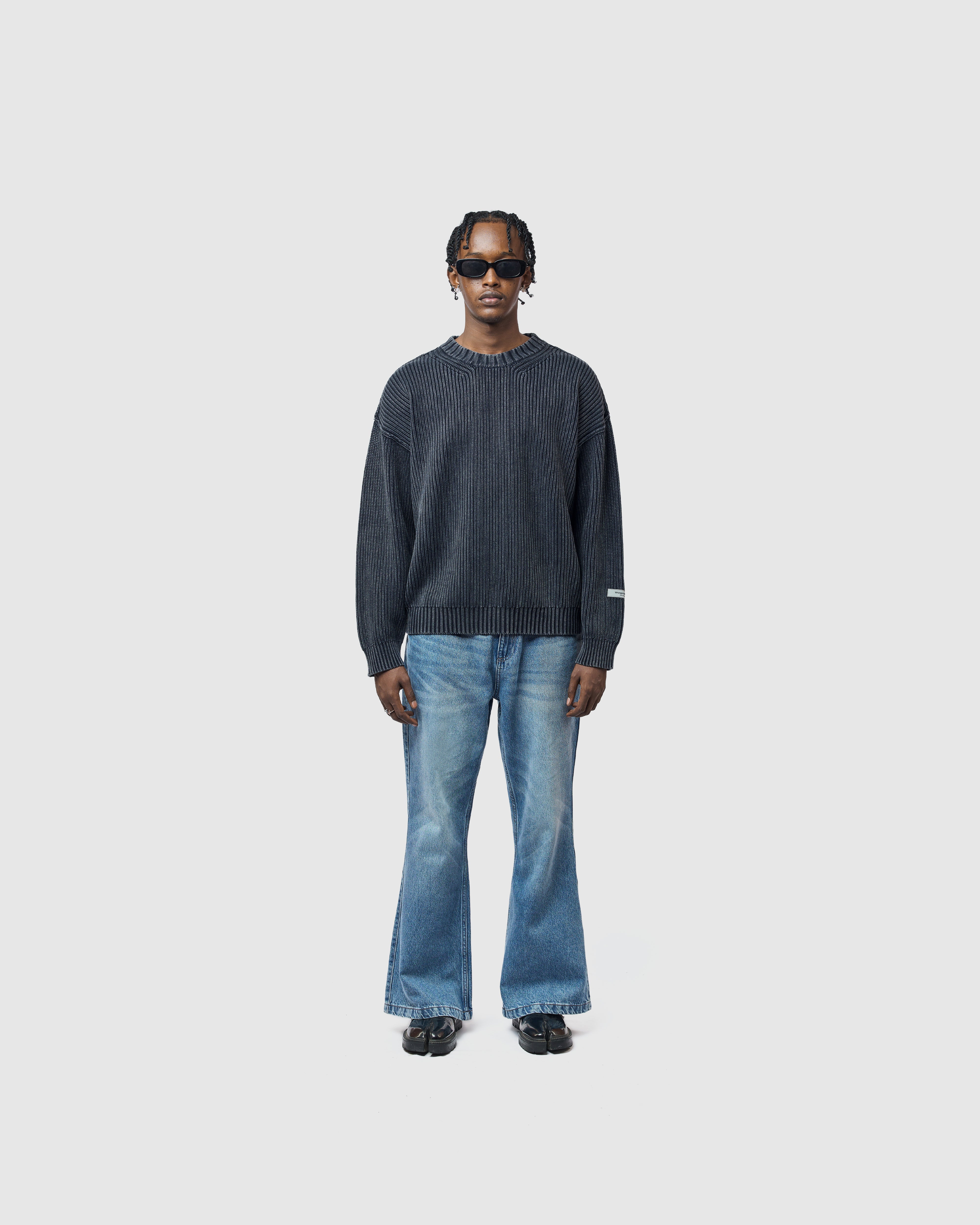 W&R Vintage Blue Sweater