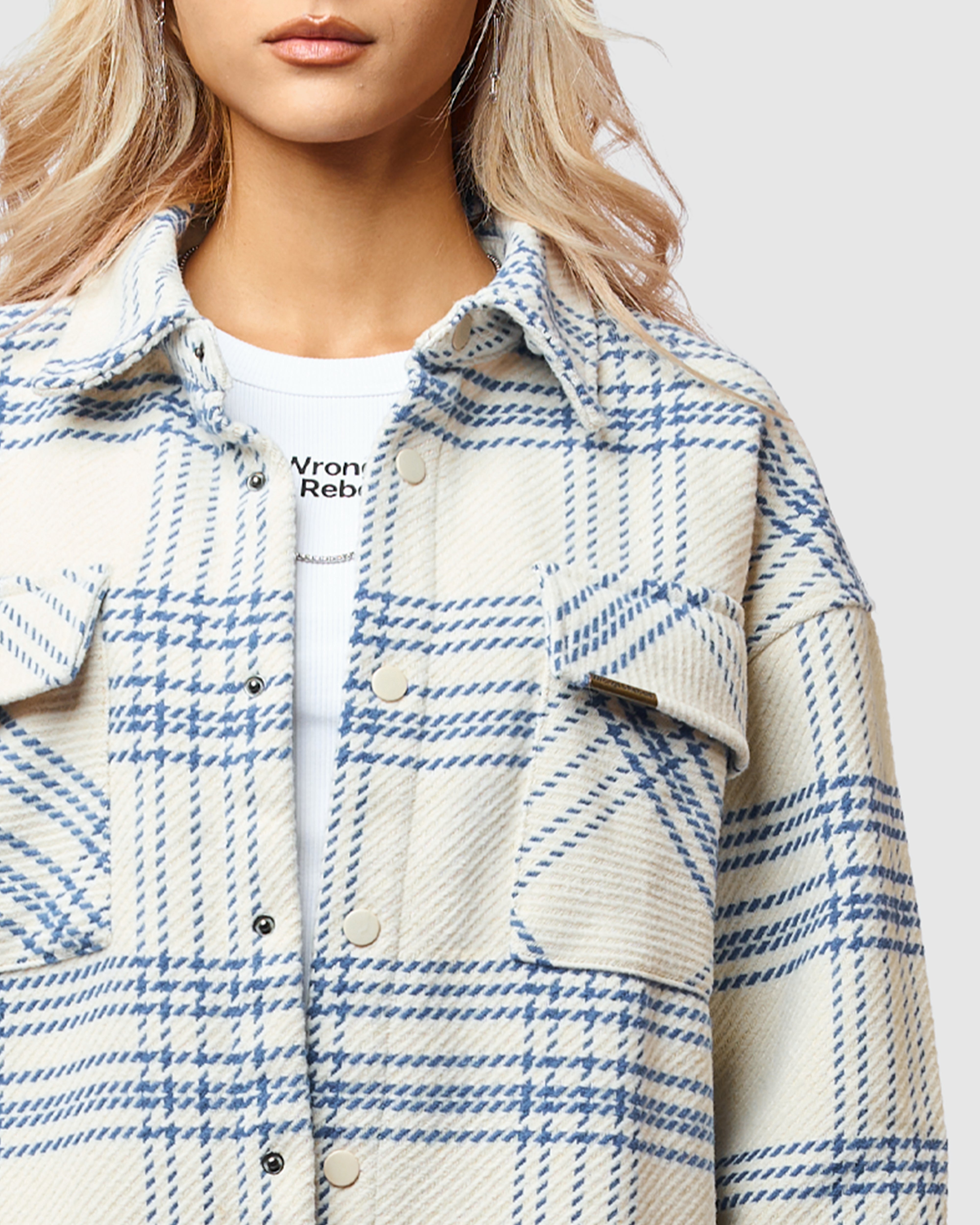 W&R Horizon Check Shacket