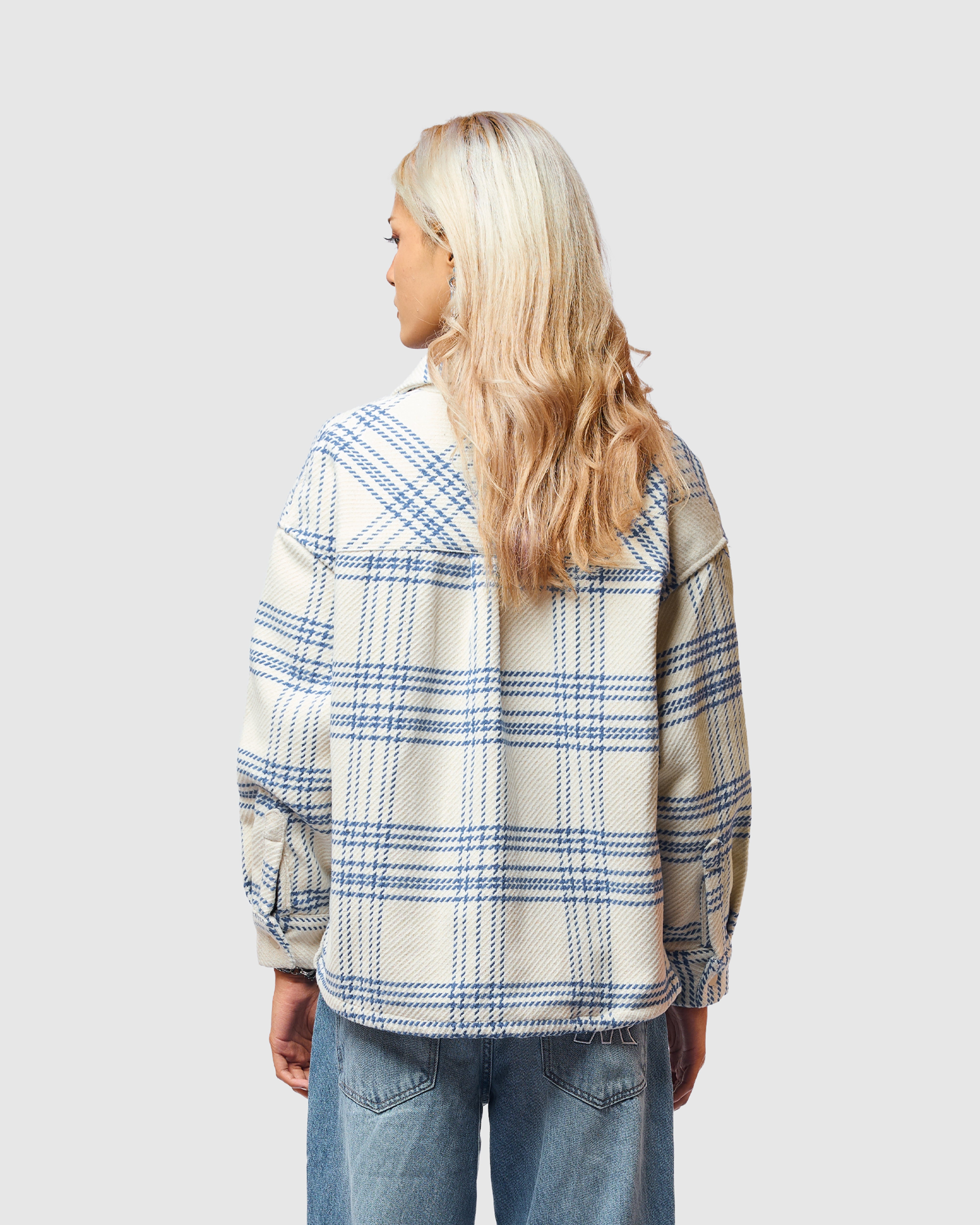 W&R Horizon Check Shacket