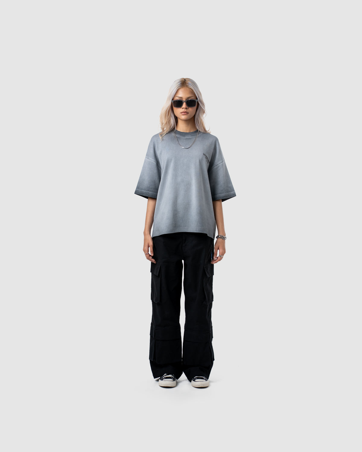 W&R Storm Gray Boxy T-Shirt