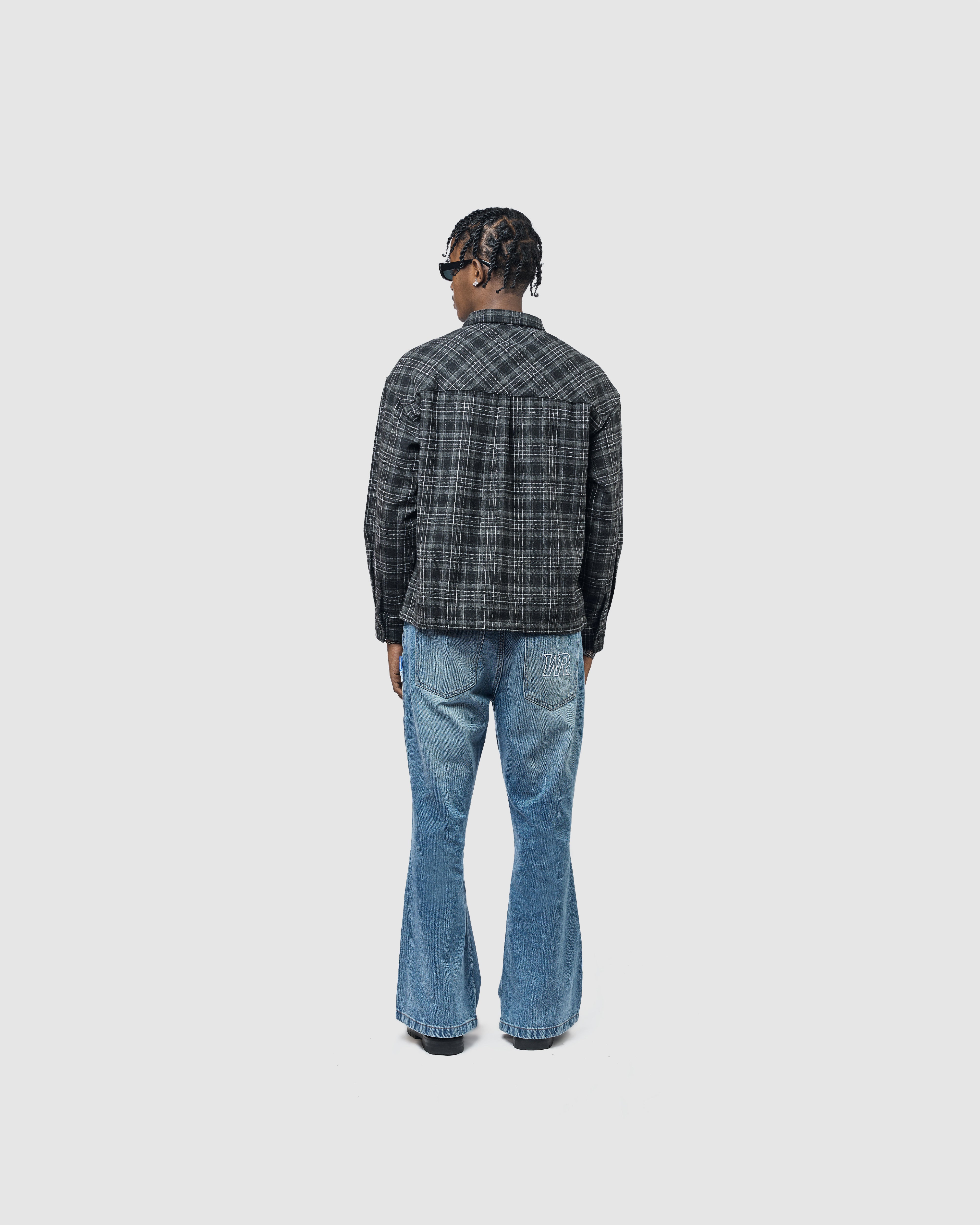 W&R Earth Boxy Check Shirt