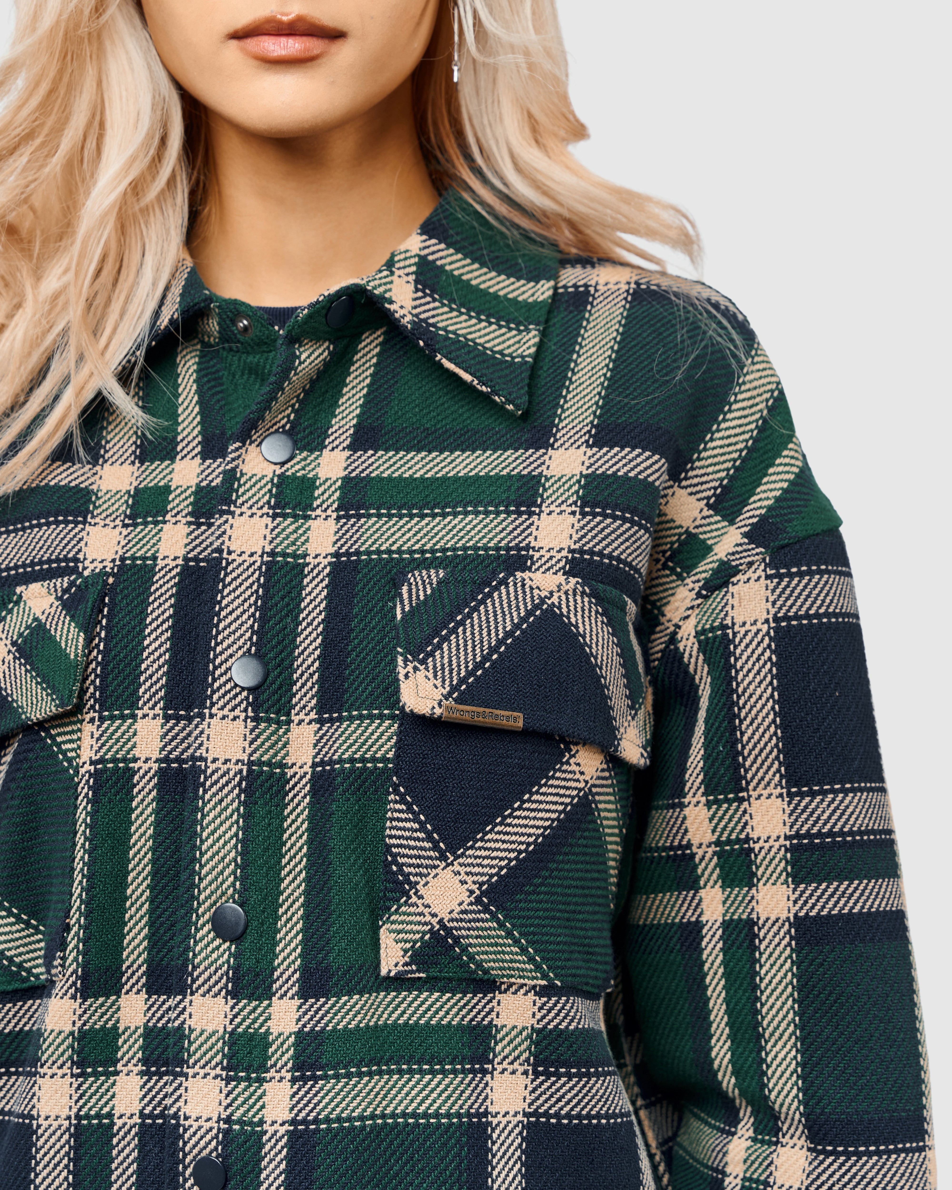 W&R Abyss Check Shacket