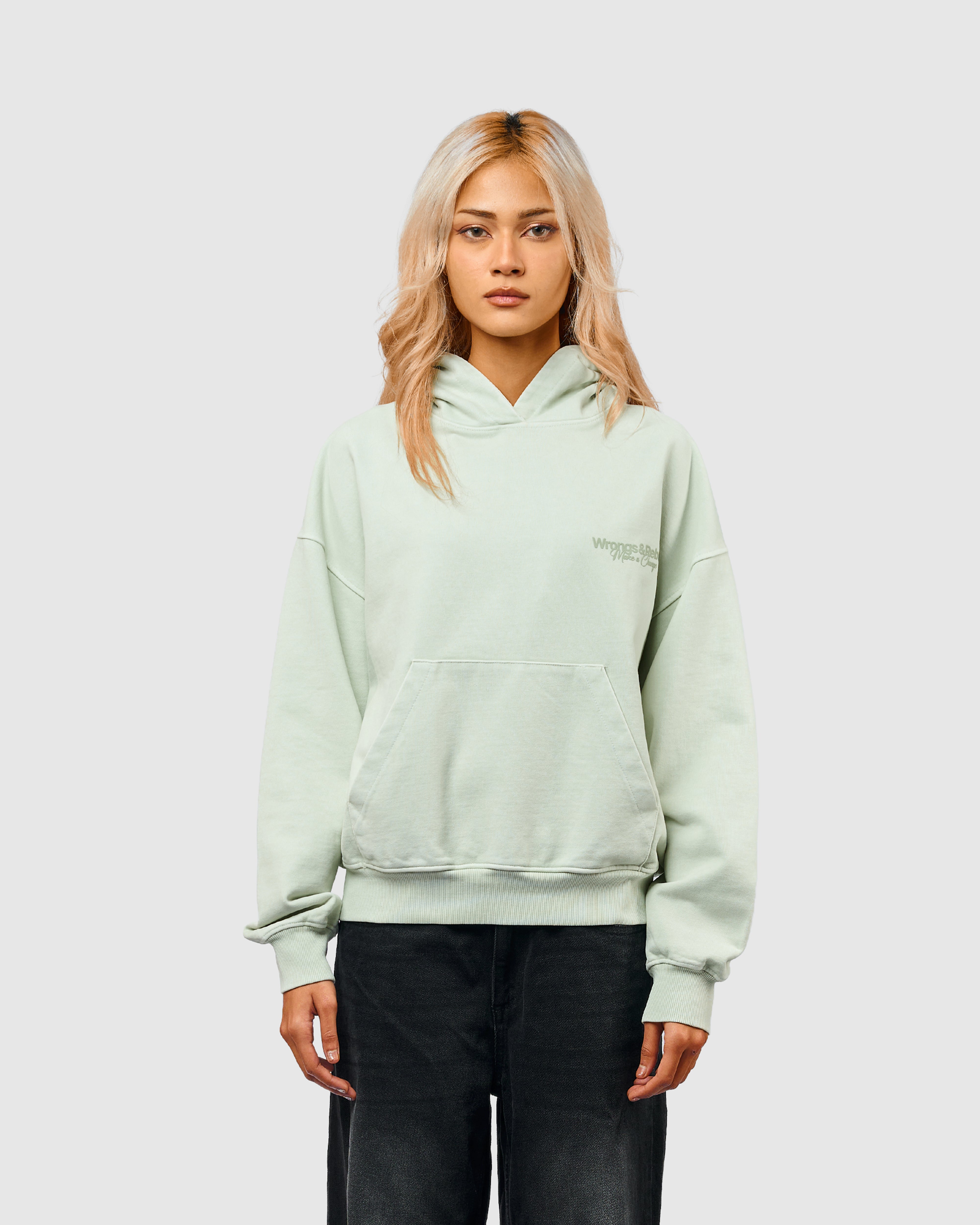 W&R Pastel Boxy Hoodie