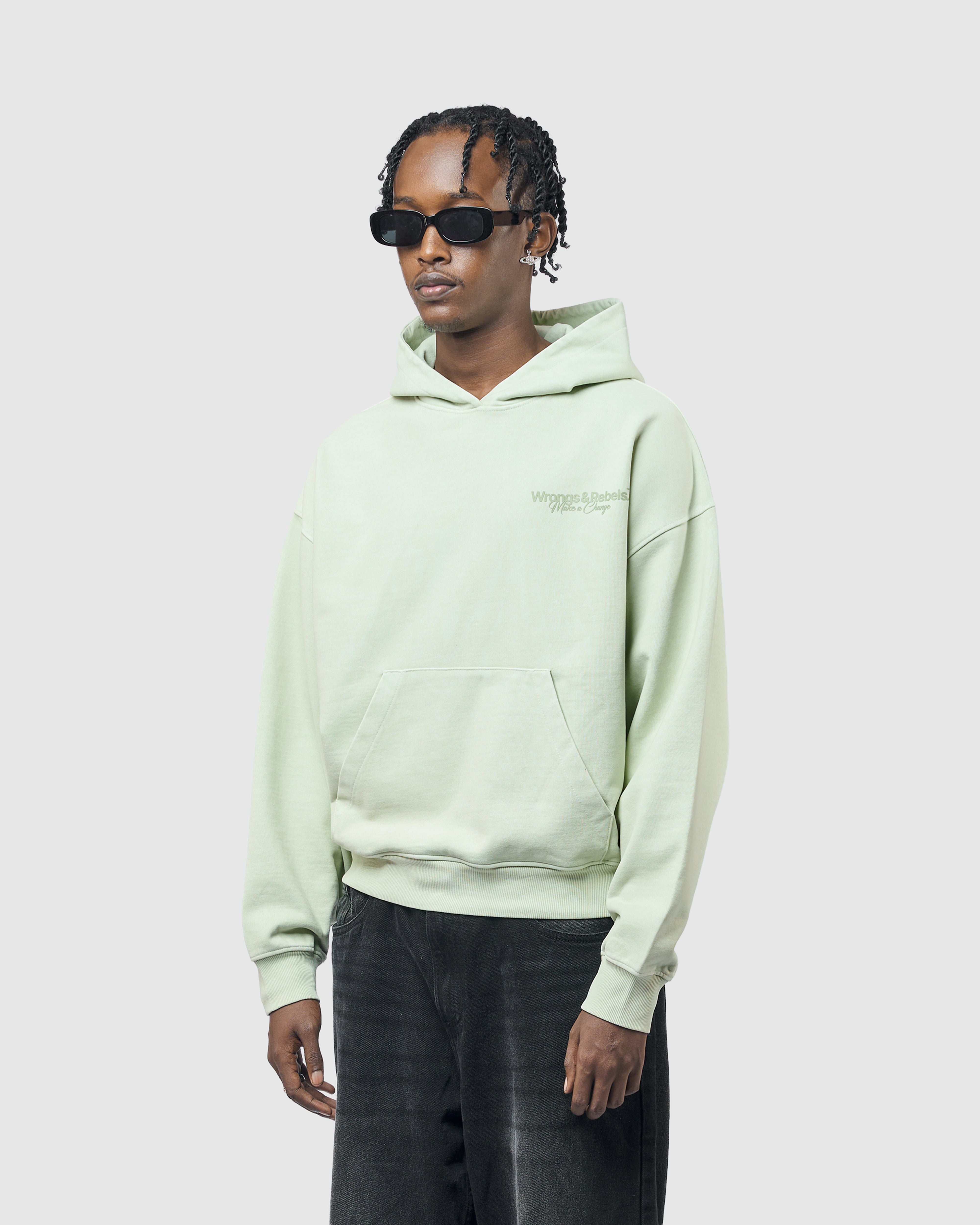 W&R Pastel Boxy Hoodie