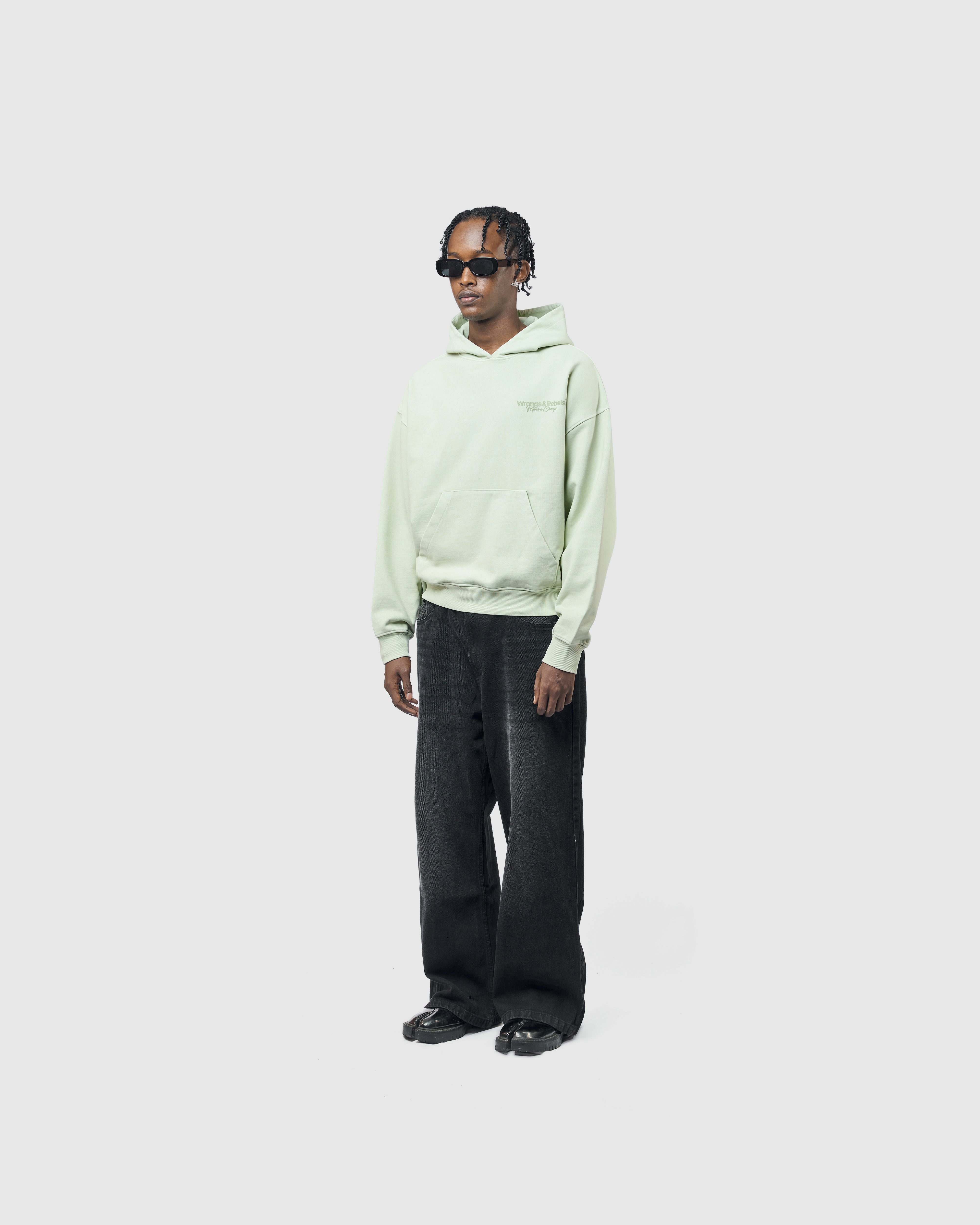 W&R Pastel Boxy Hoodie