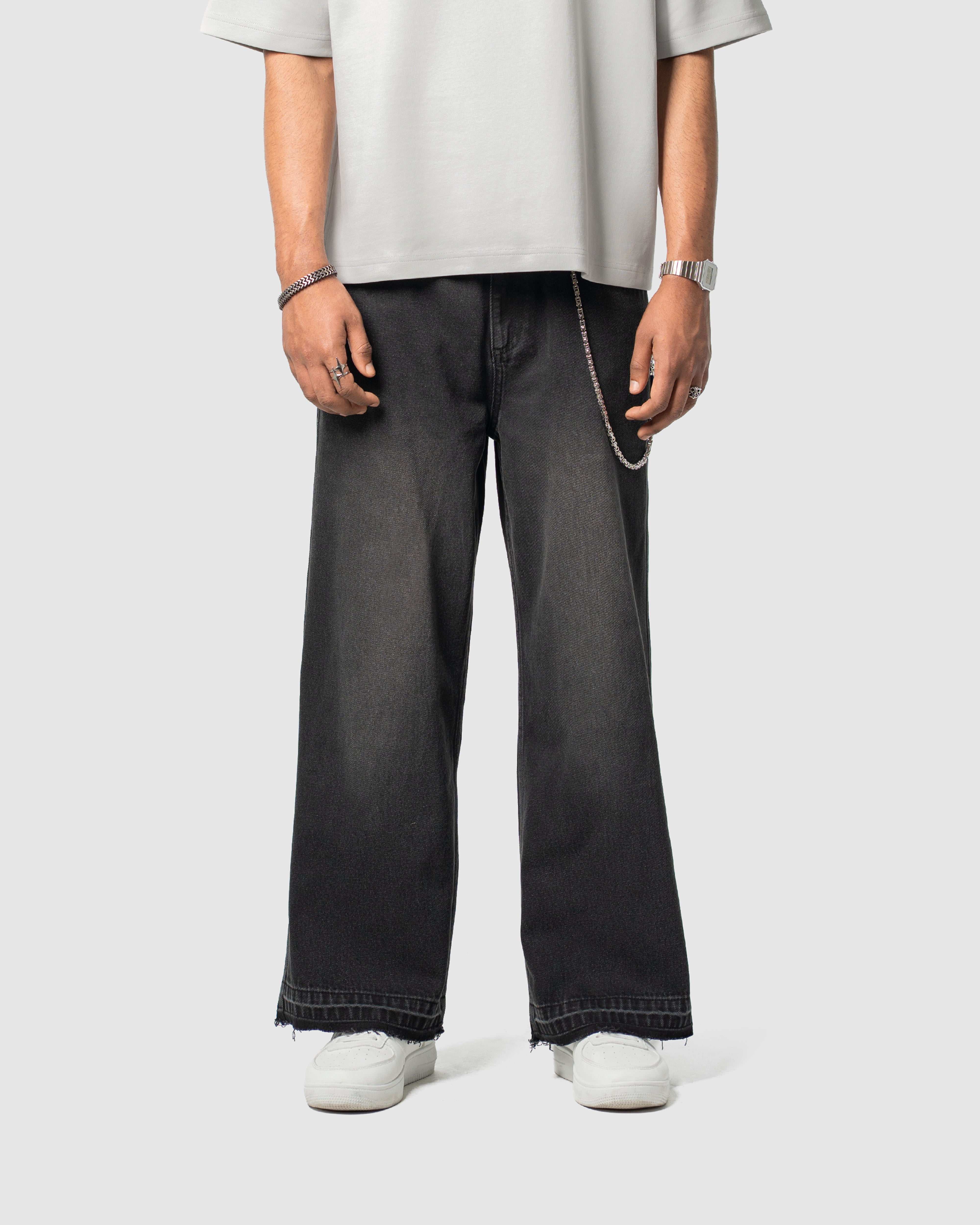 W&R Marl Baggy Pants