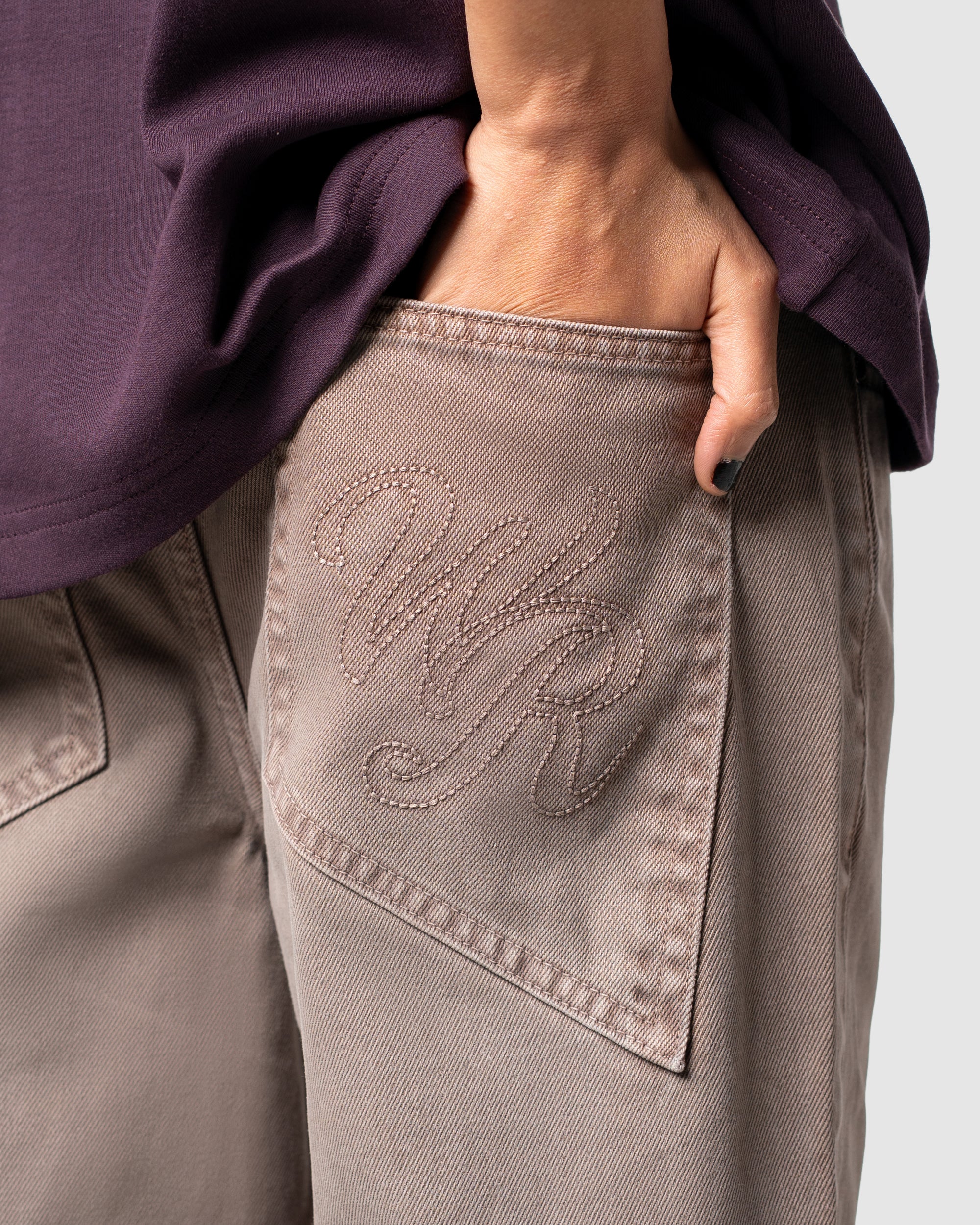 W&R Brown Baggy Pants