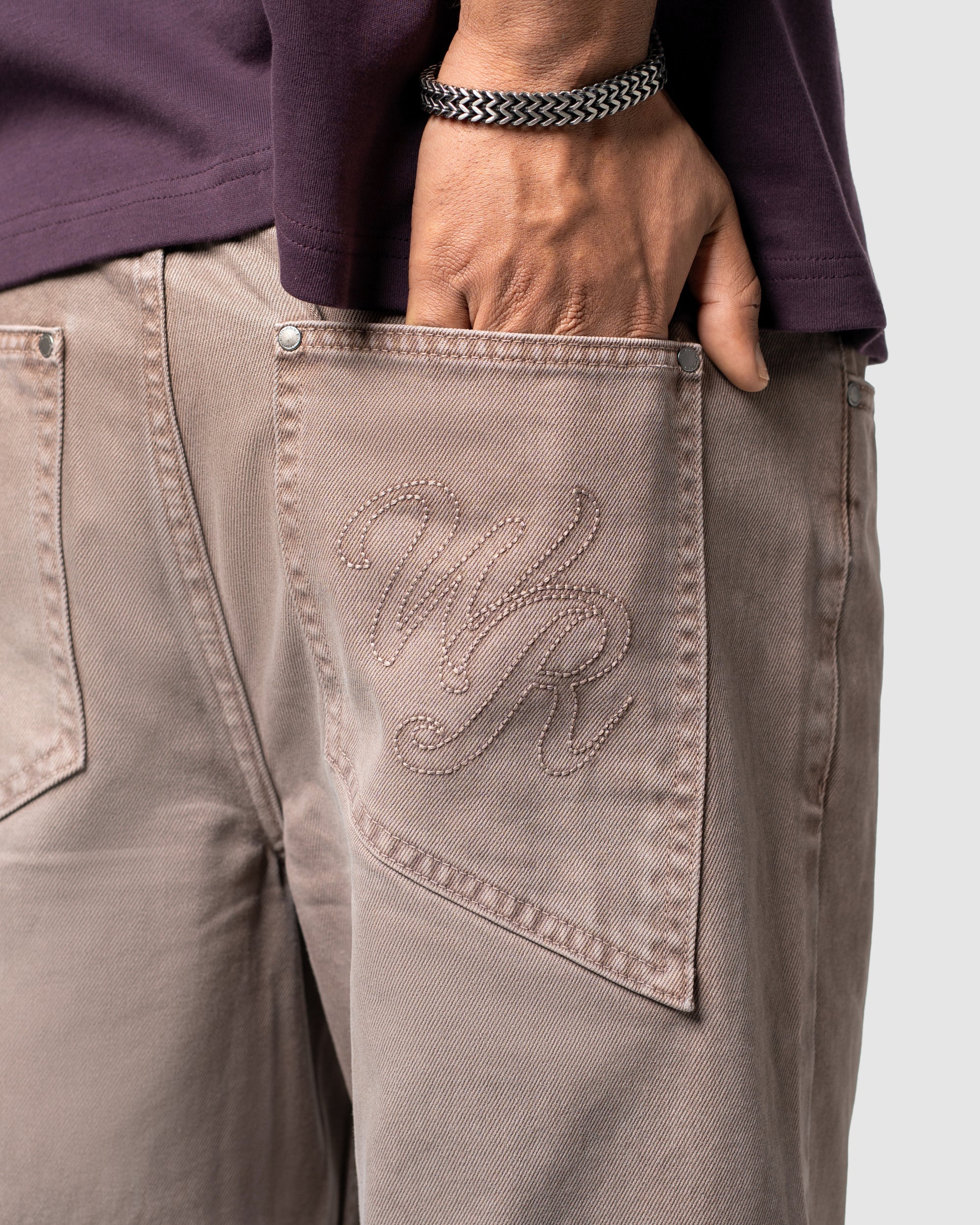 W&R Brown Baggy Pants