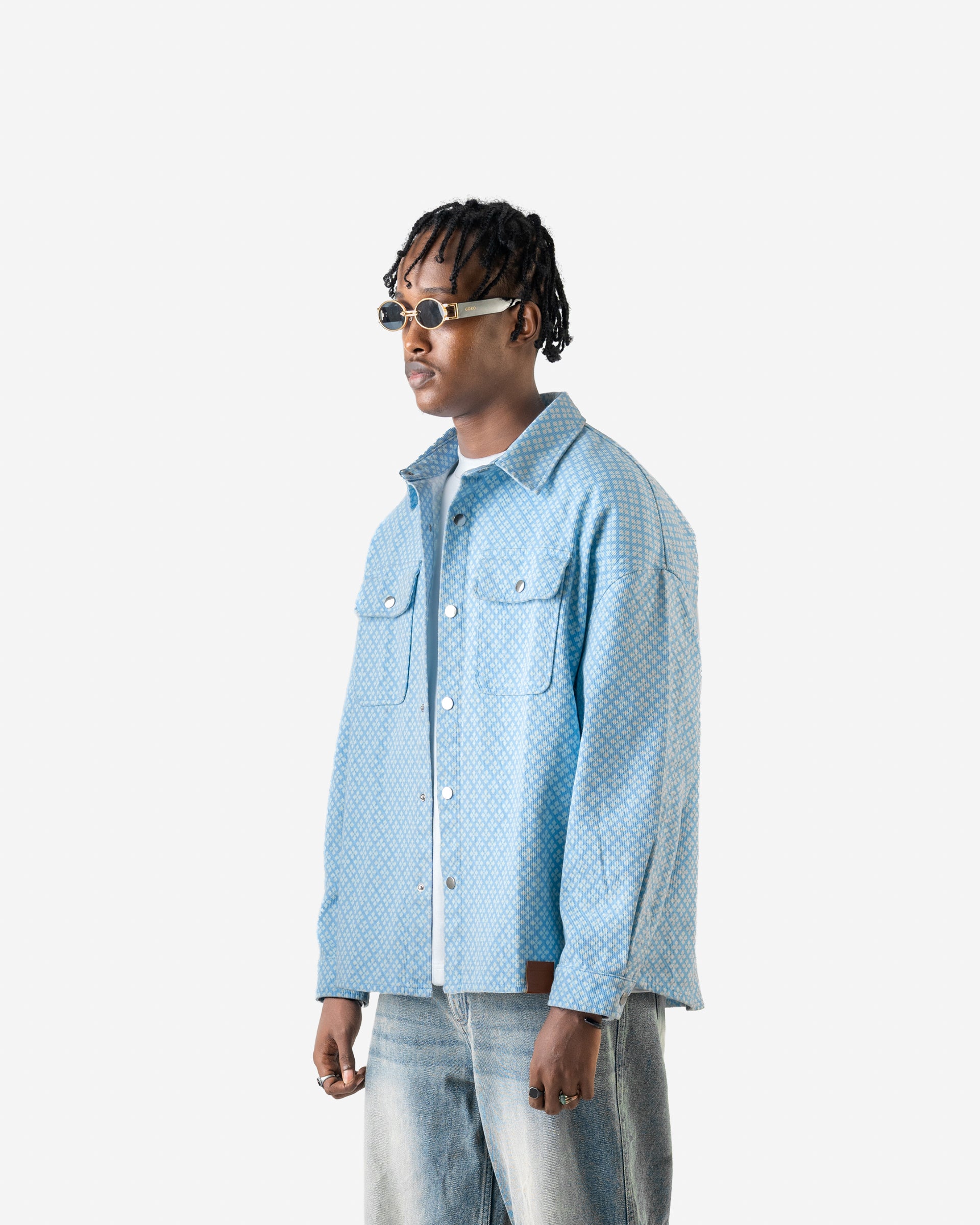 W&R Cloud Dobby Shacket