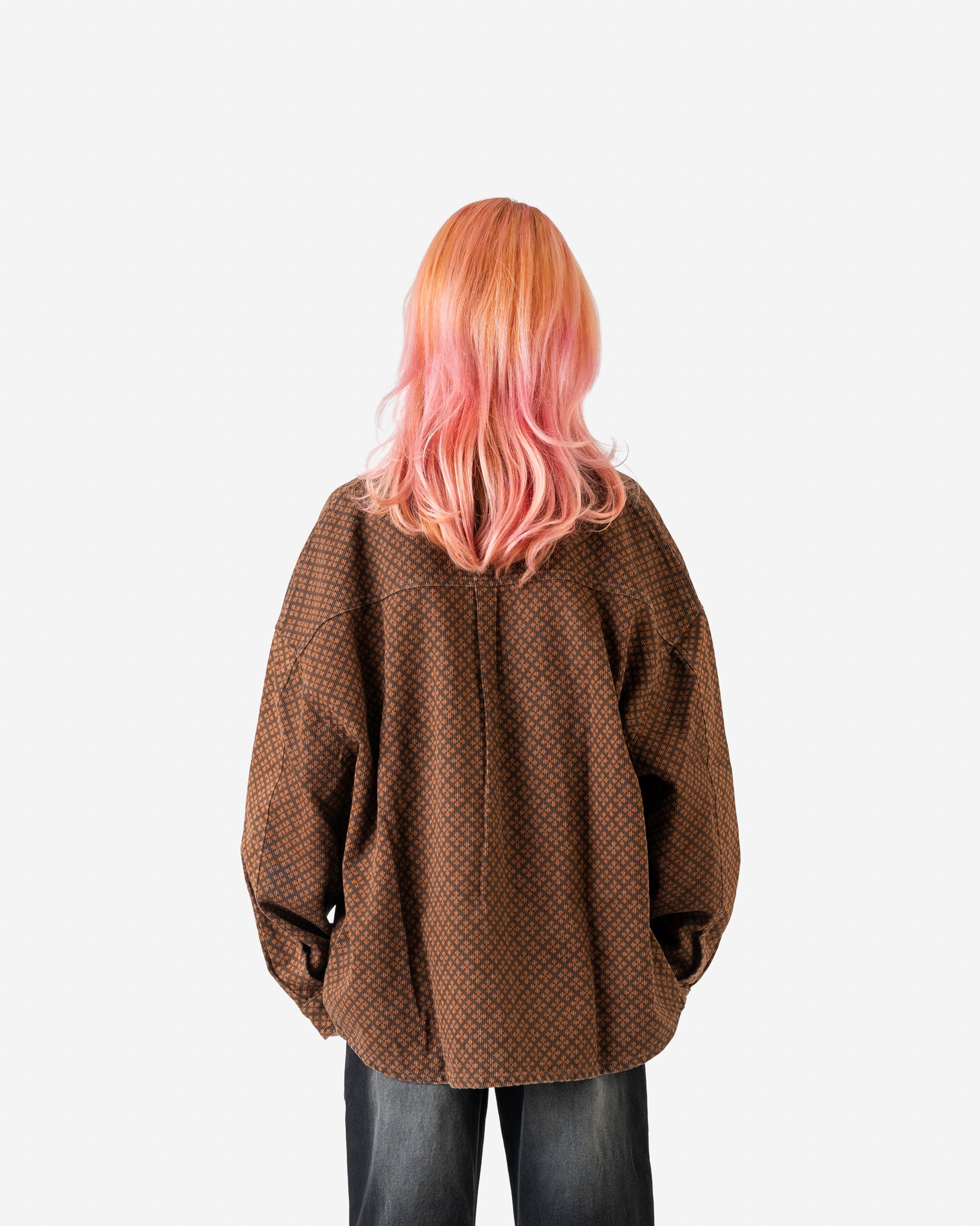 W&R Caramel Dobby Shacket