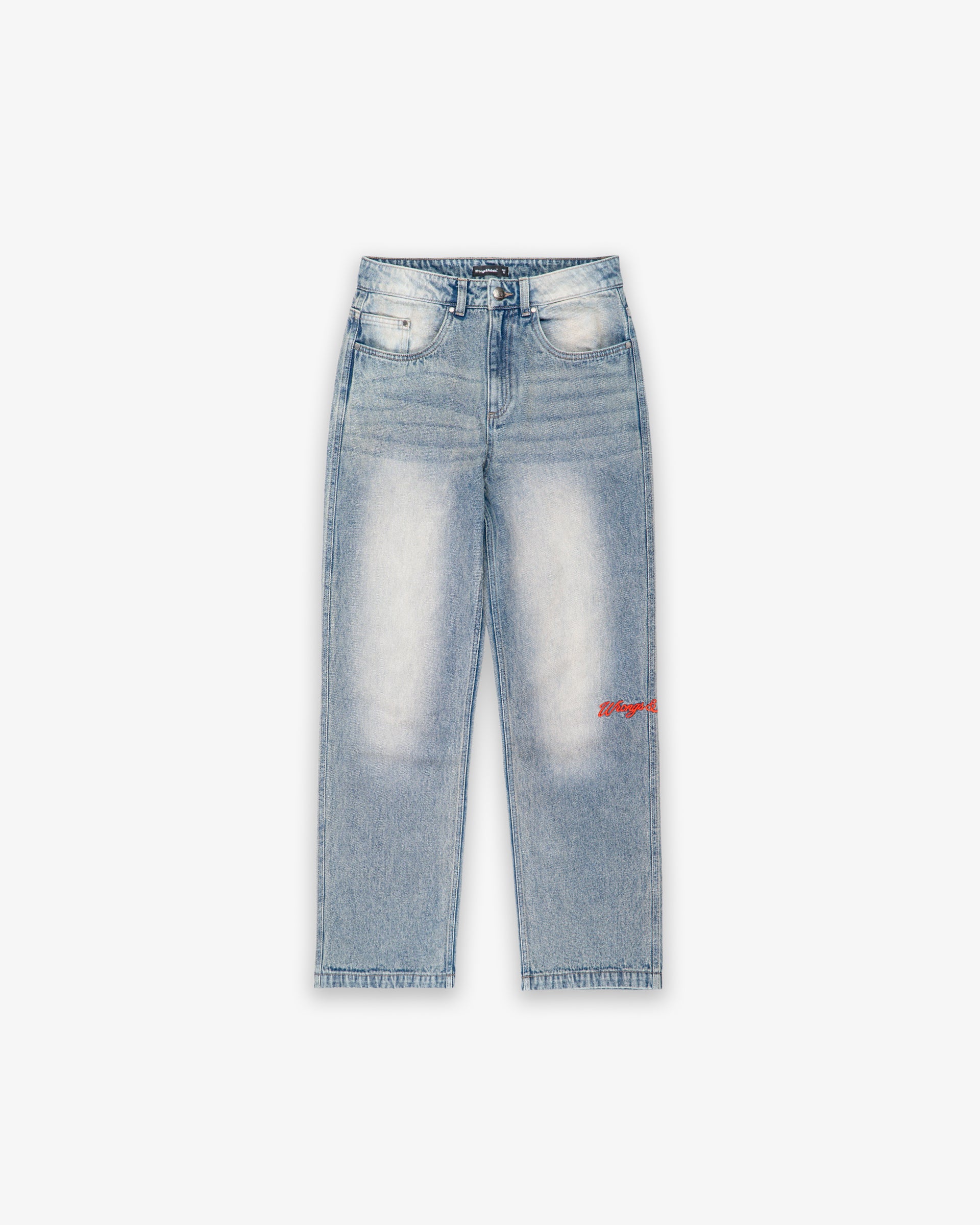 W&R Gray Fox Baggy Denim Pant