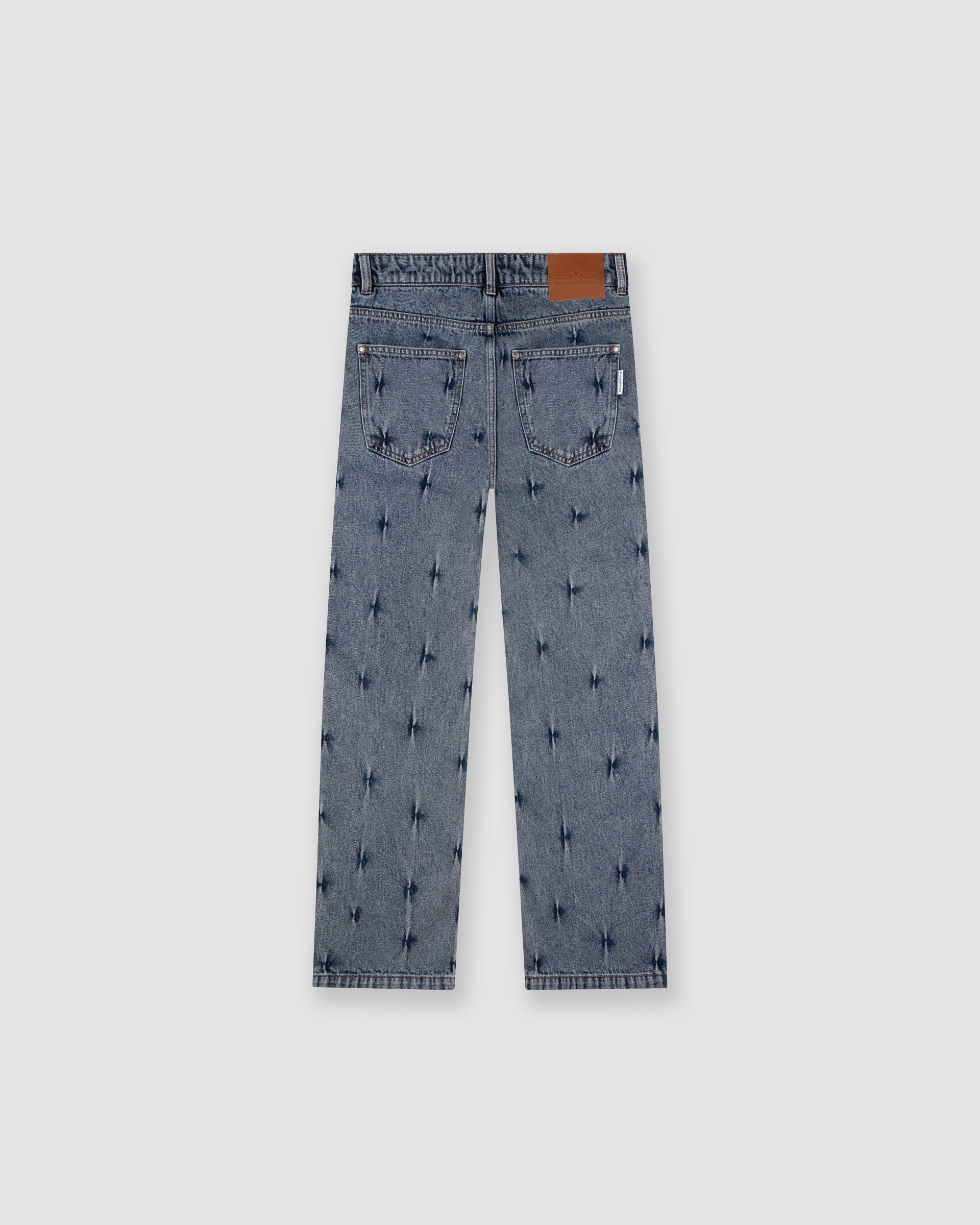 W&R Pin Stripe Baggy Pants