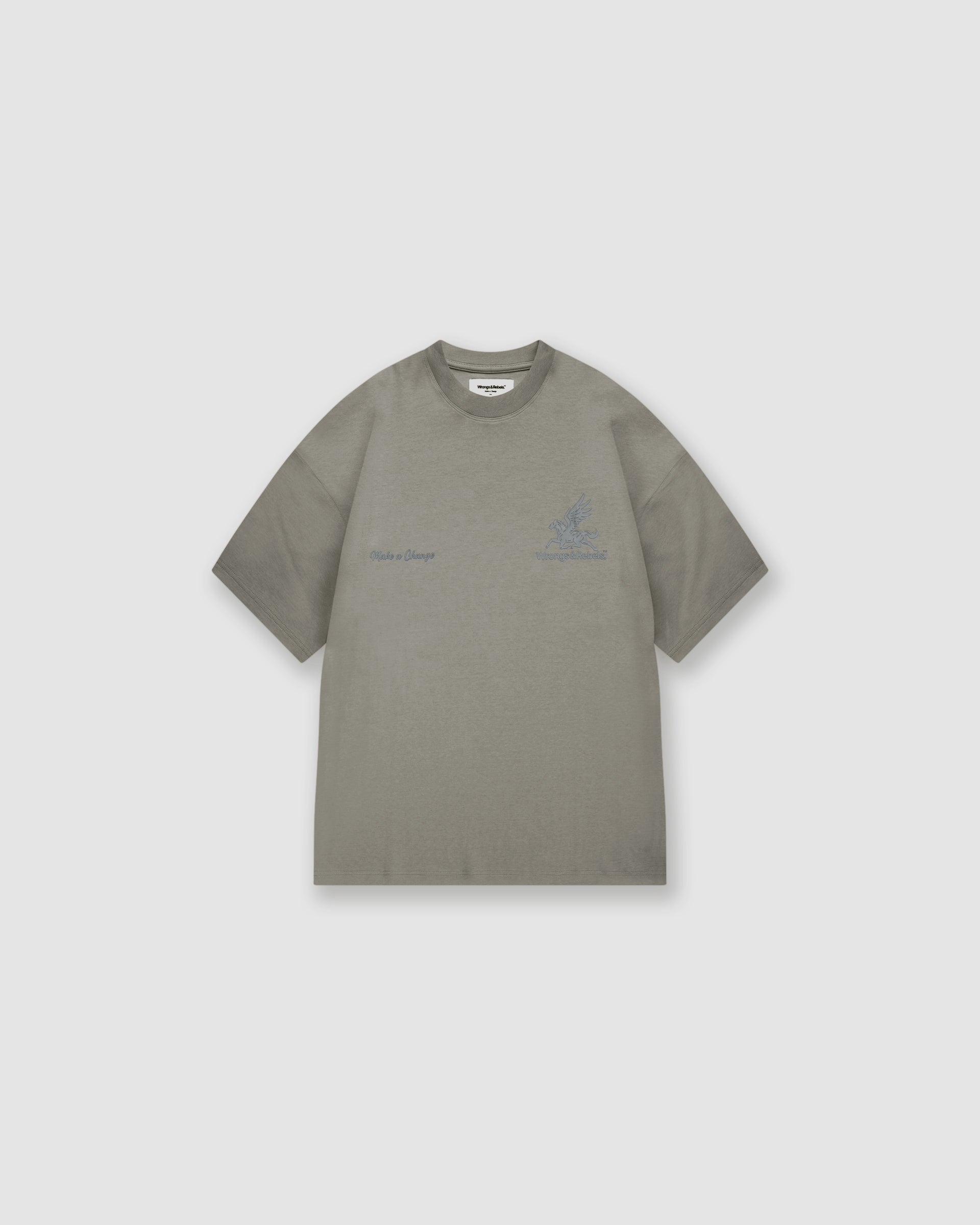 W&R Dark Ash Boxy T-Shirt