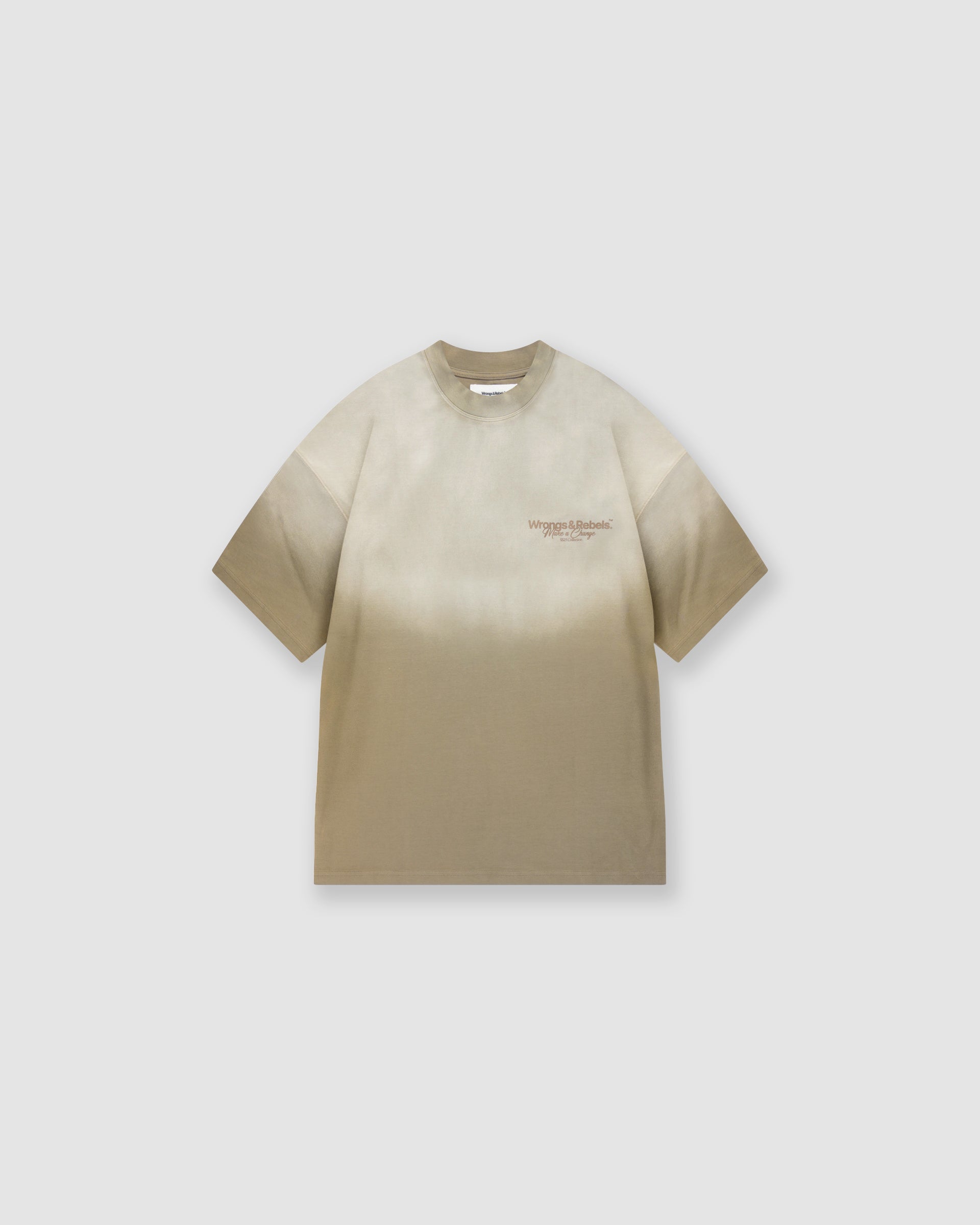 W&R Vintage Olive boxy T-shirt