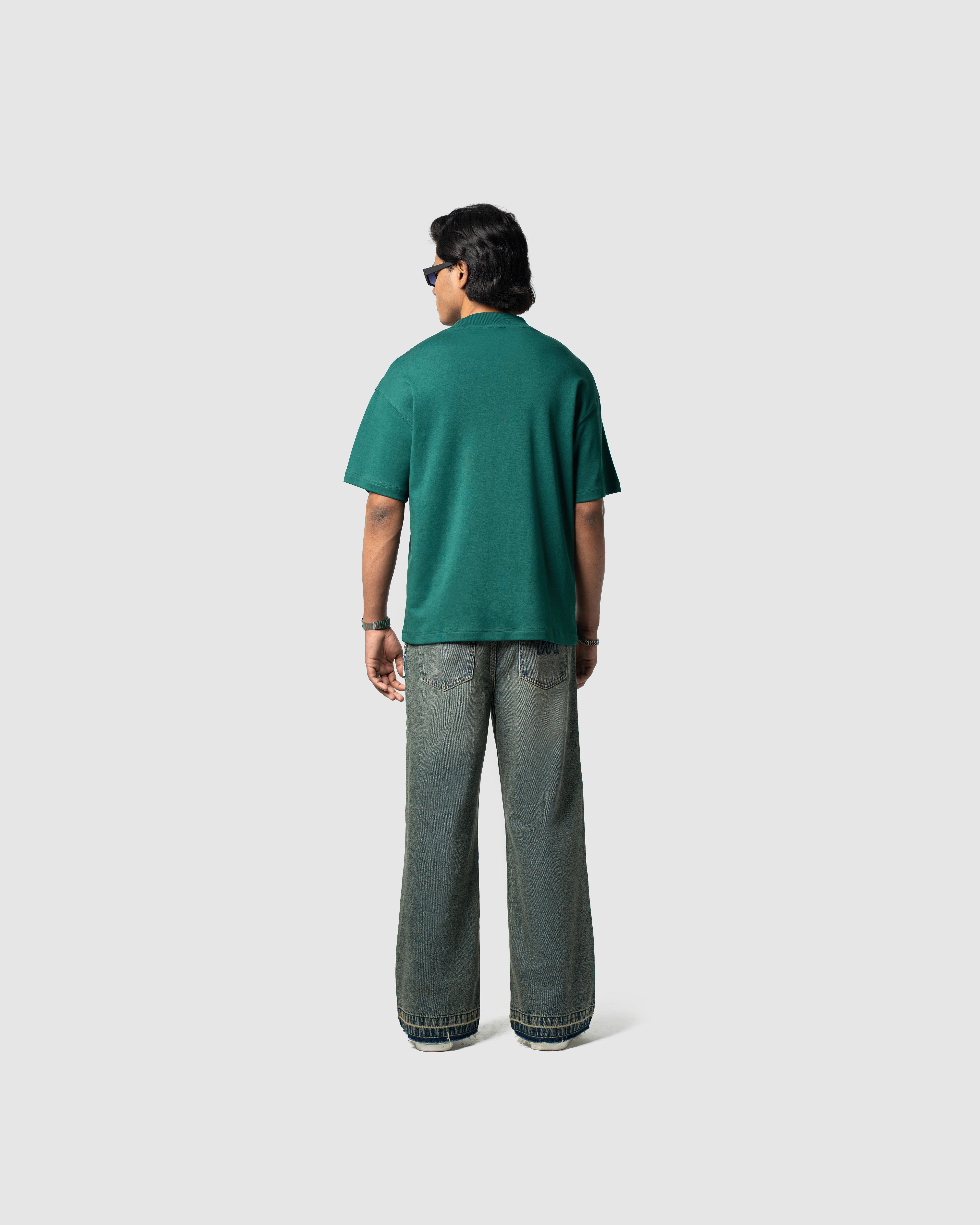 W&R Green Regular T-Shirt